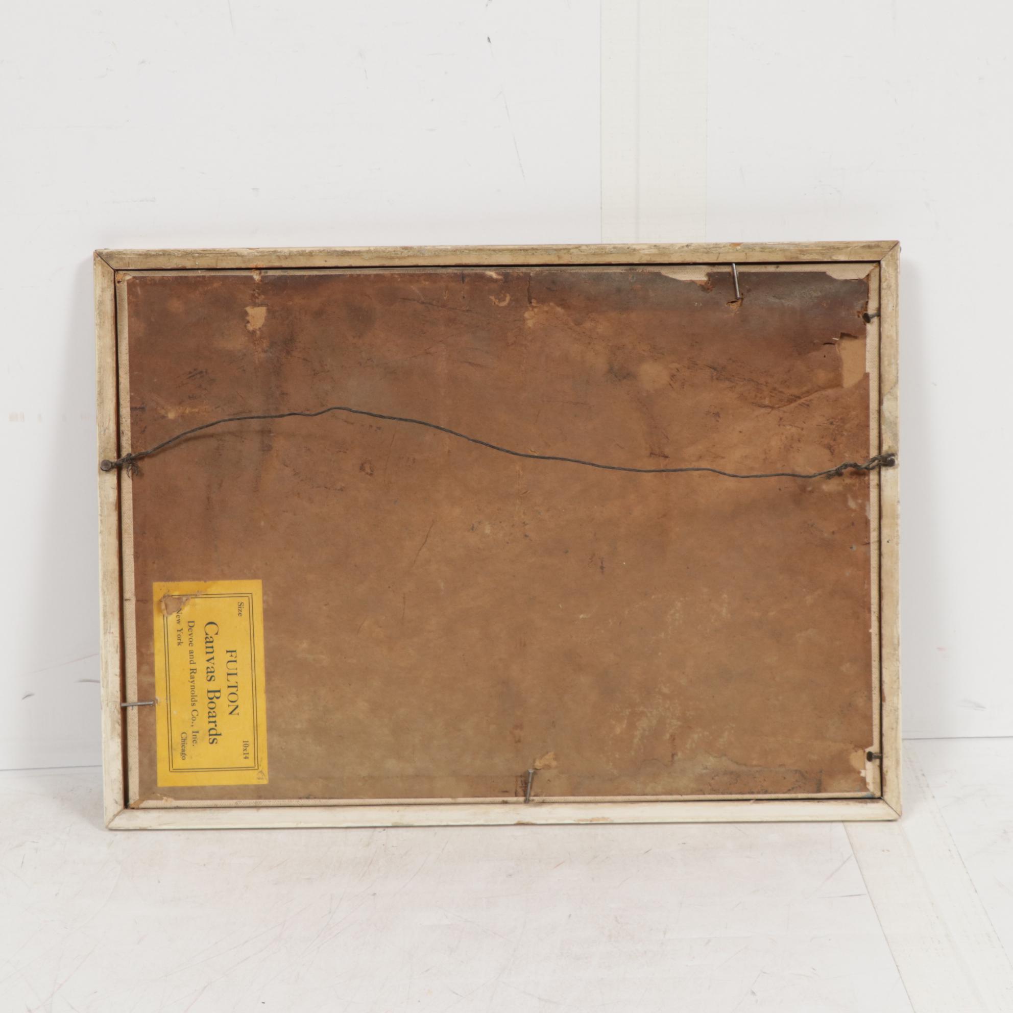 Still Life with Bread Oil Painting, 1938