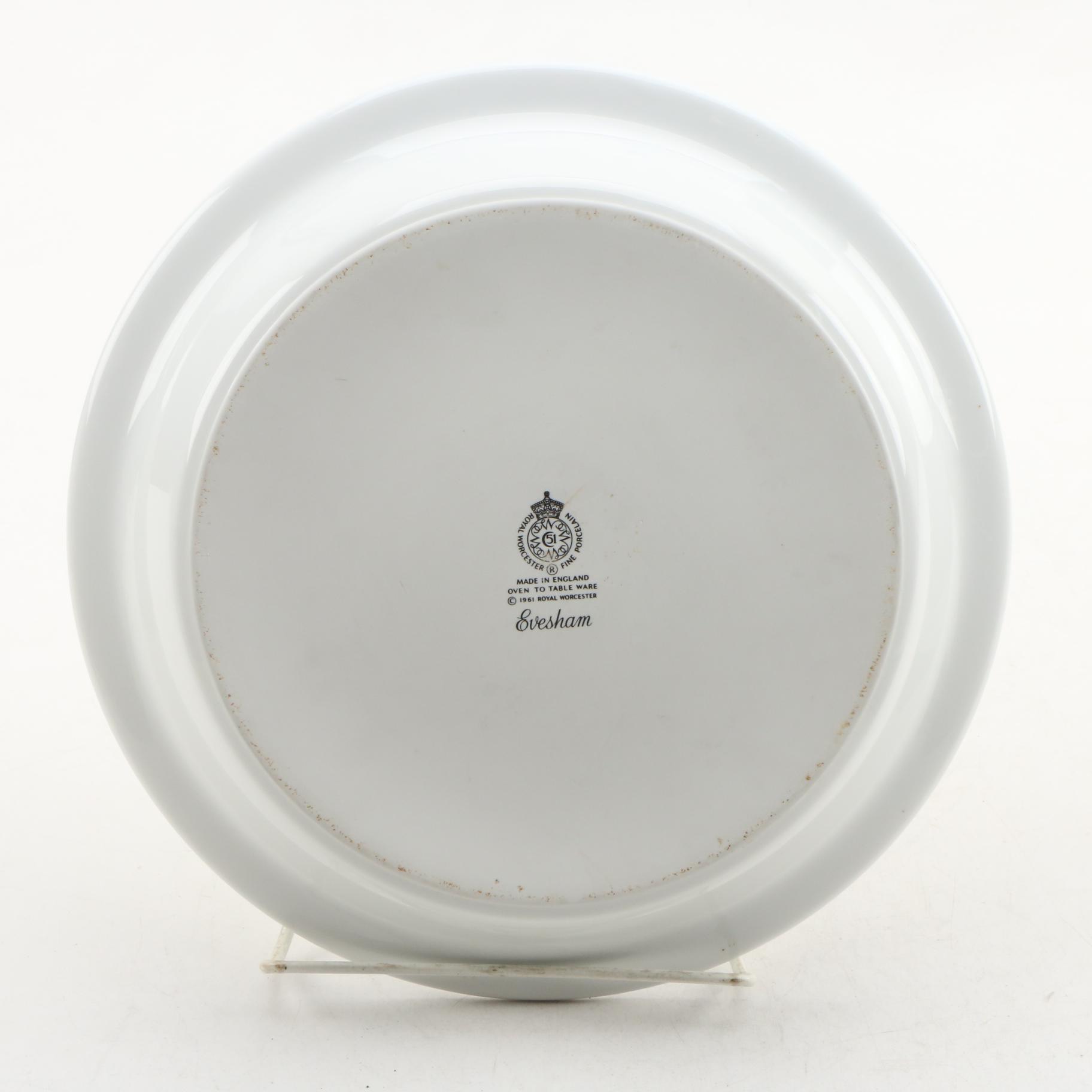 Royal Worcester "Evesham" Porcelain Serveware