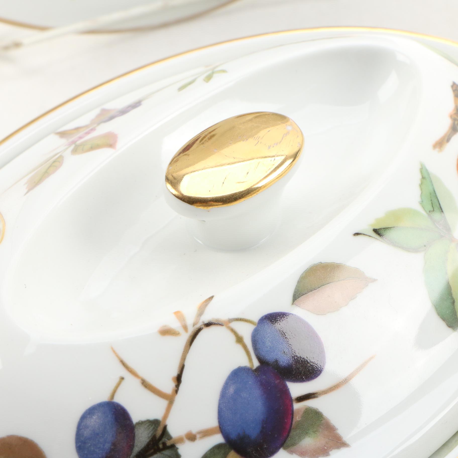 Royal Worcester "Evesham" Porcelain Serveware