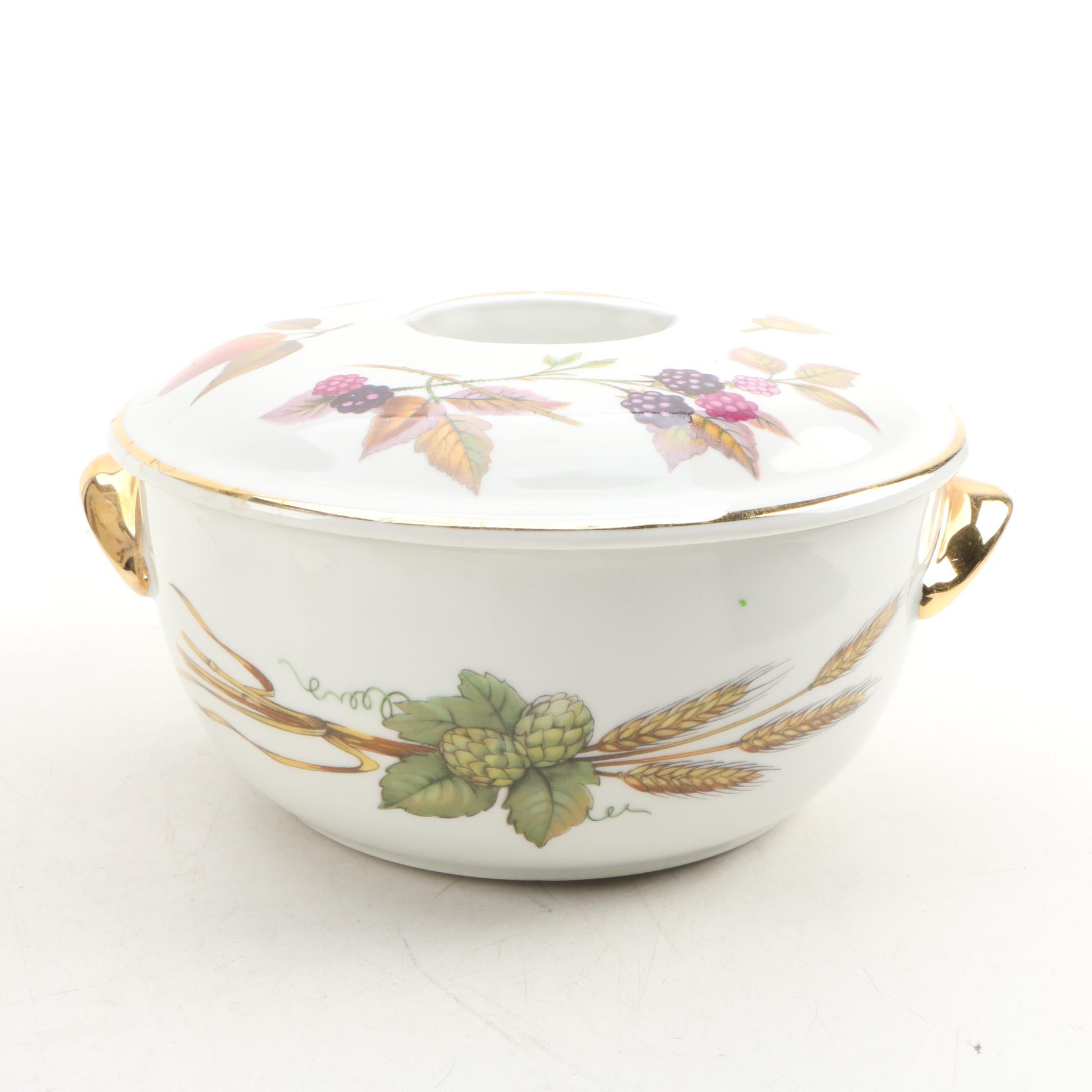 Royal Worcester "Evesham" Porcelain Serveware