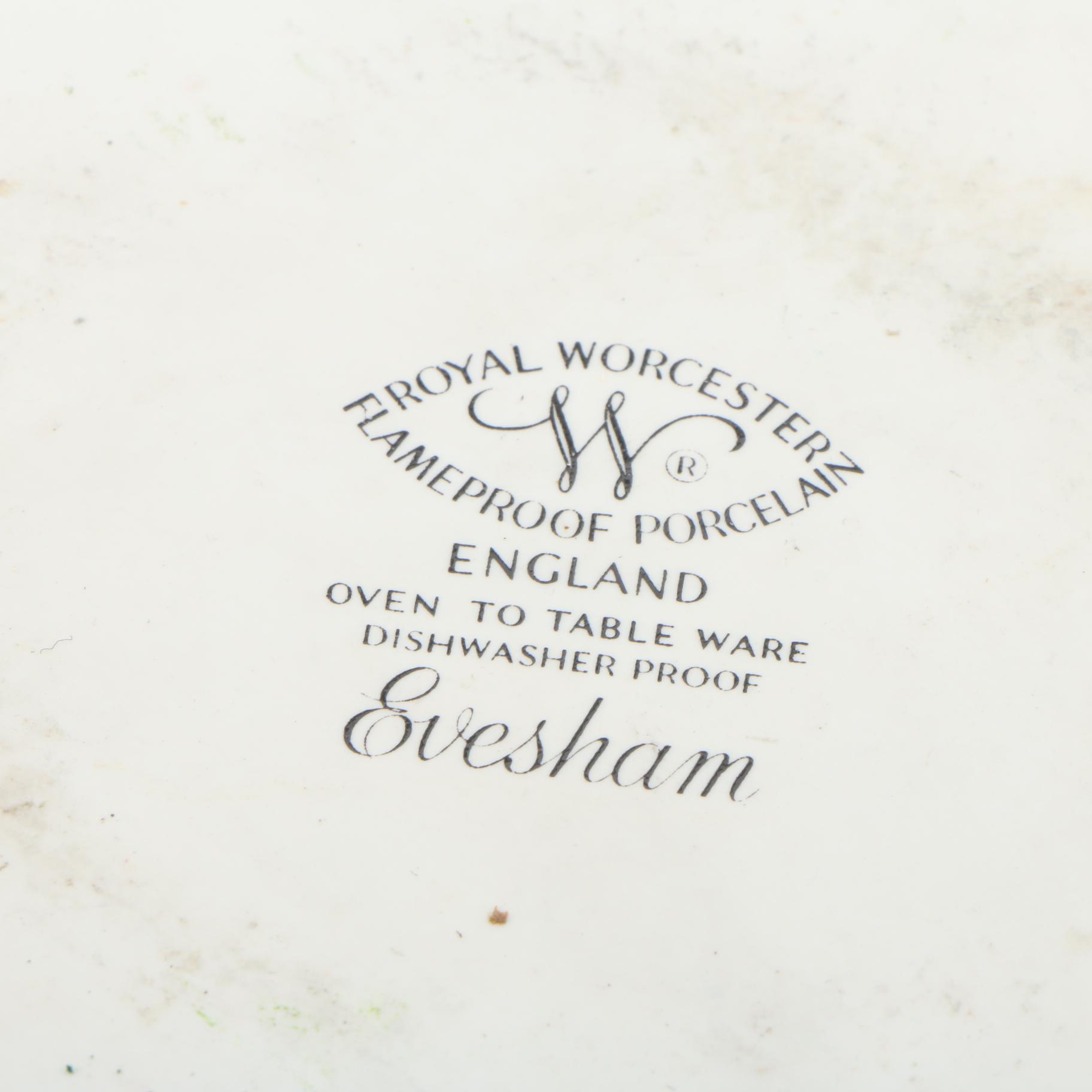 Royal Worcester "Evesham" Porcelain Serveware