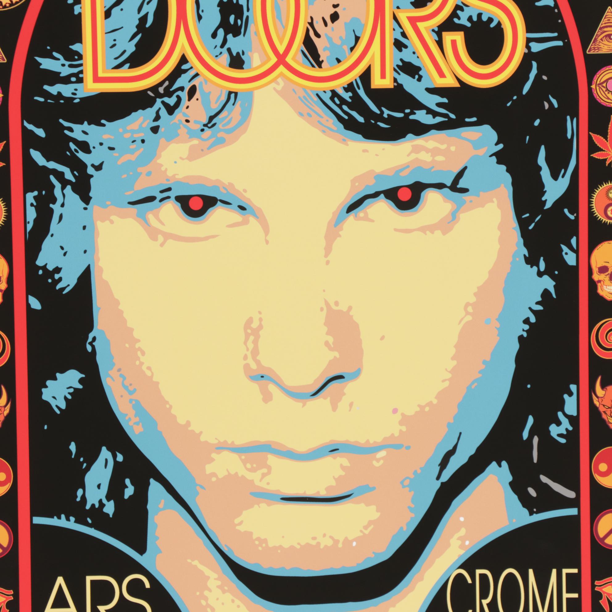 David Edward Byrd Giclée Poster "The Doors - Debut - Fillmore East - 1968"