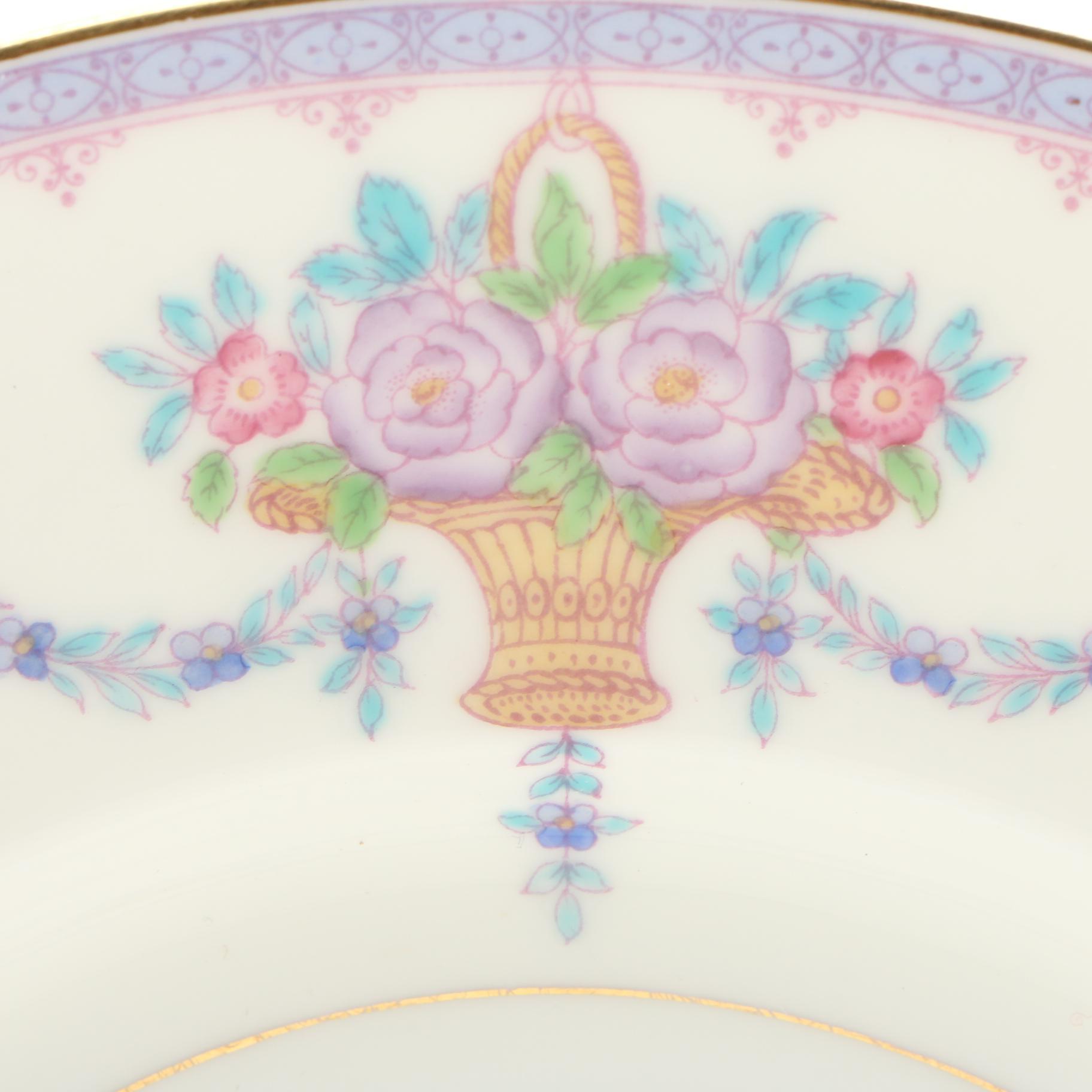 Minton for The Hardy & Hayes Co. Porcelain Dinner Plates