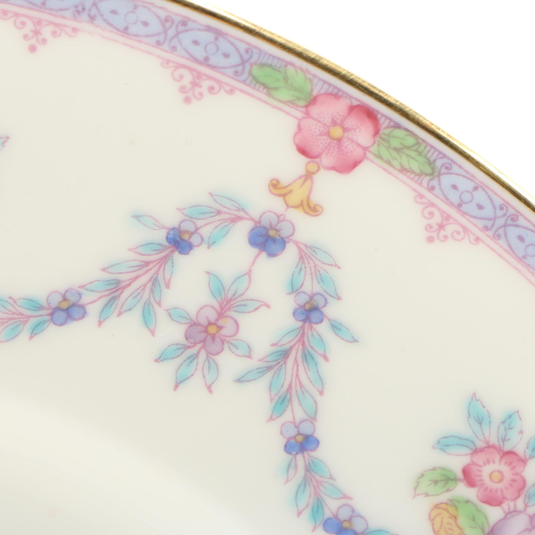 Minton for The Hardy & Hayes Co. Porcelain Dinner Plates