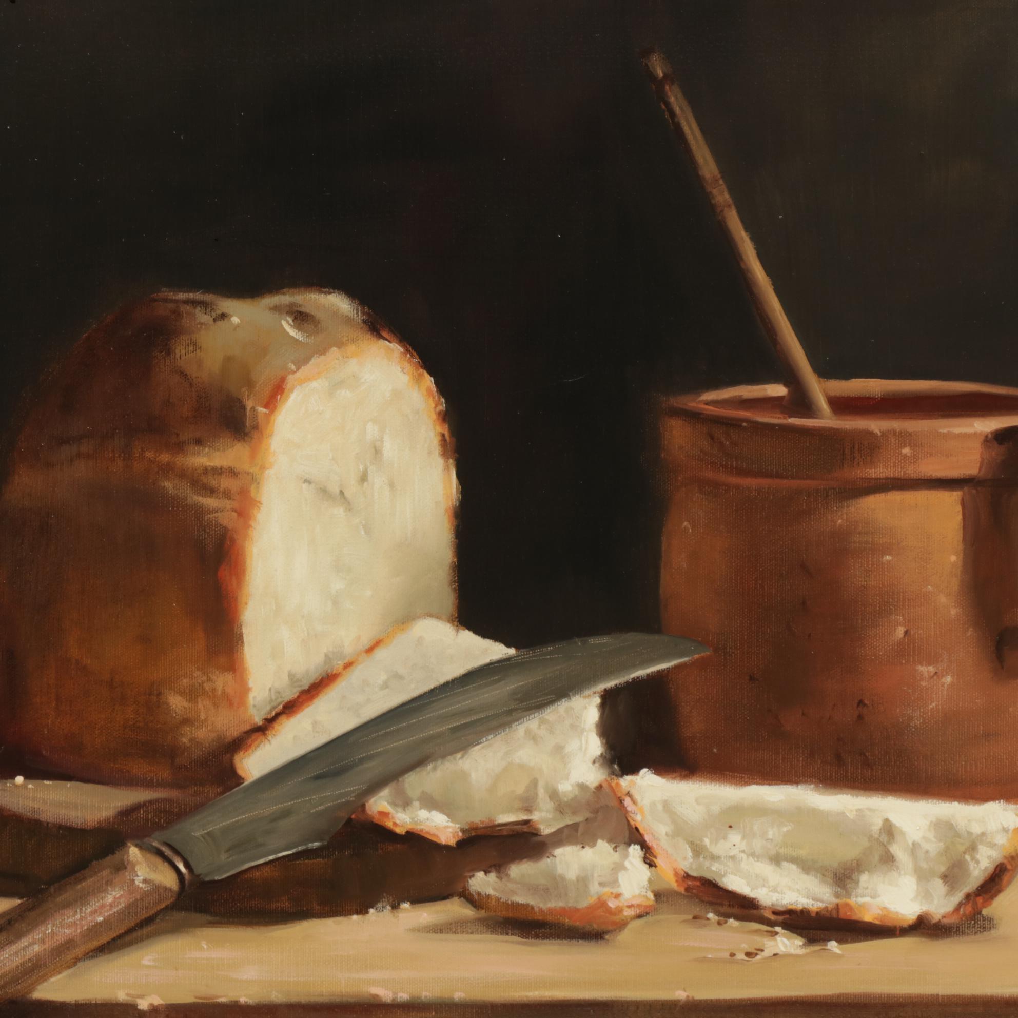 Robert Brubaker Still Life Oil Painting, 1981