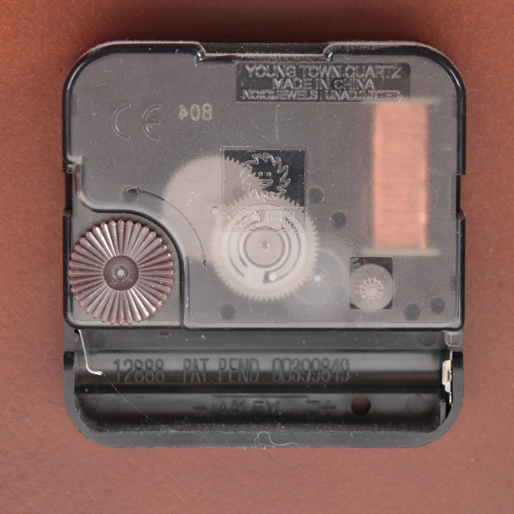 Howard Miller "Humphrey" Tambour Style Mantel Clock