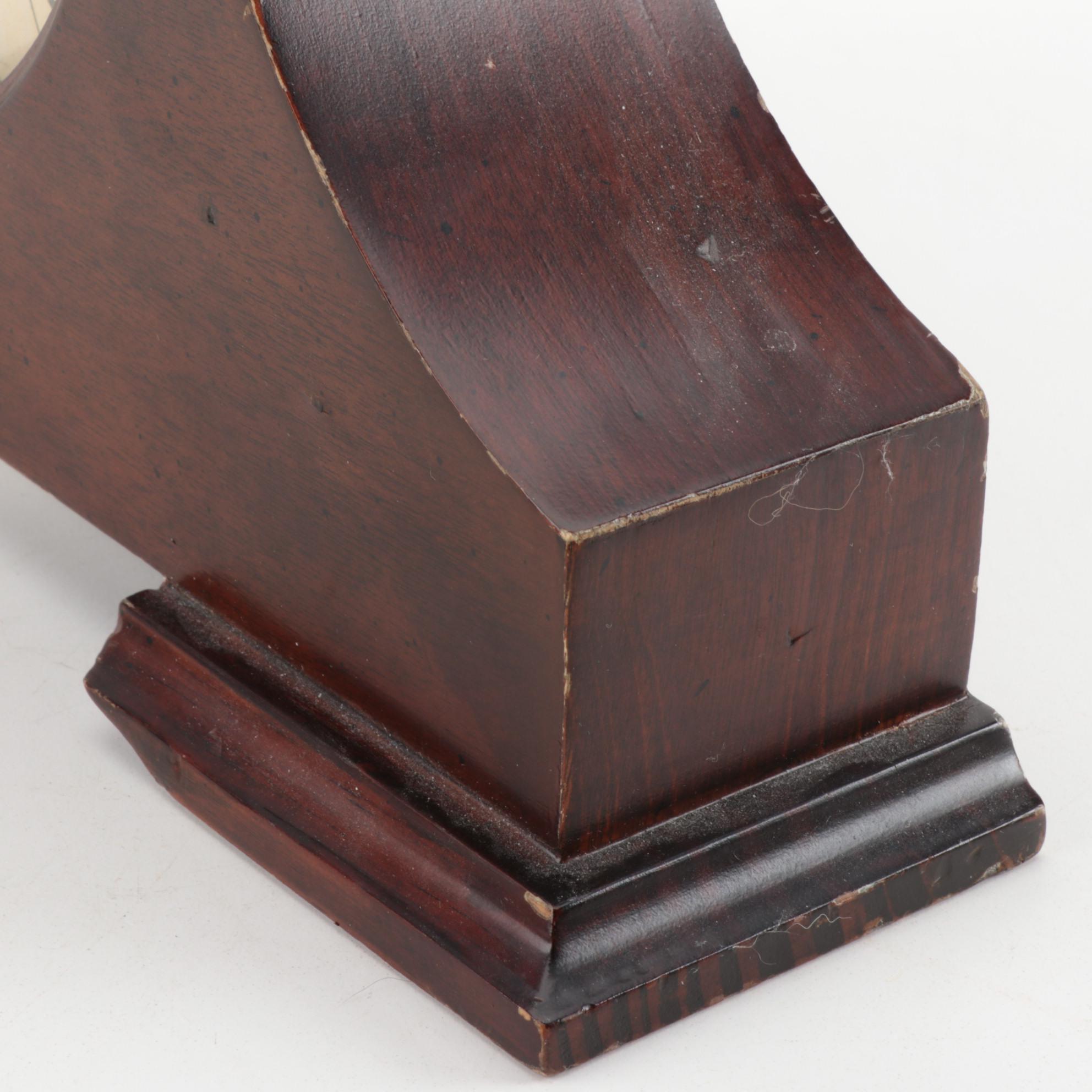 Howard Miller "Humphrey" Tambour Style Mantel Clock