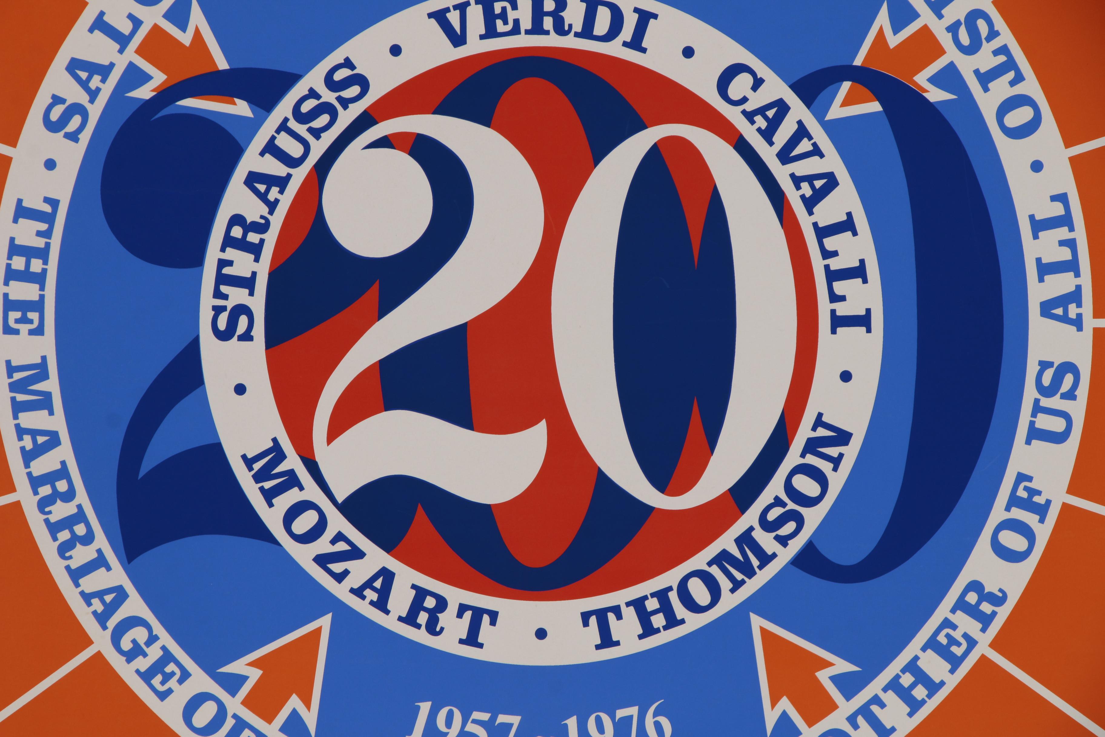 Robert Indiana Serigraph Poster for The Santa Fe Opera, 20th Season