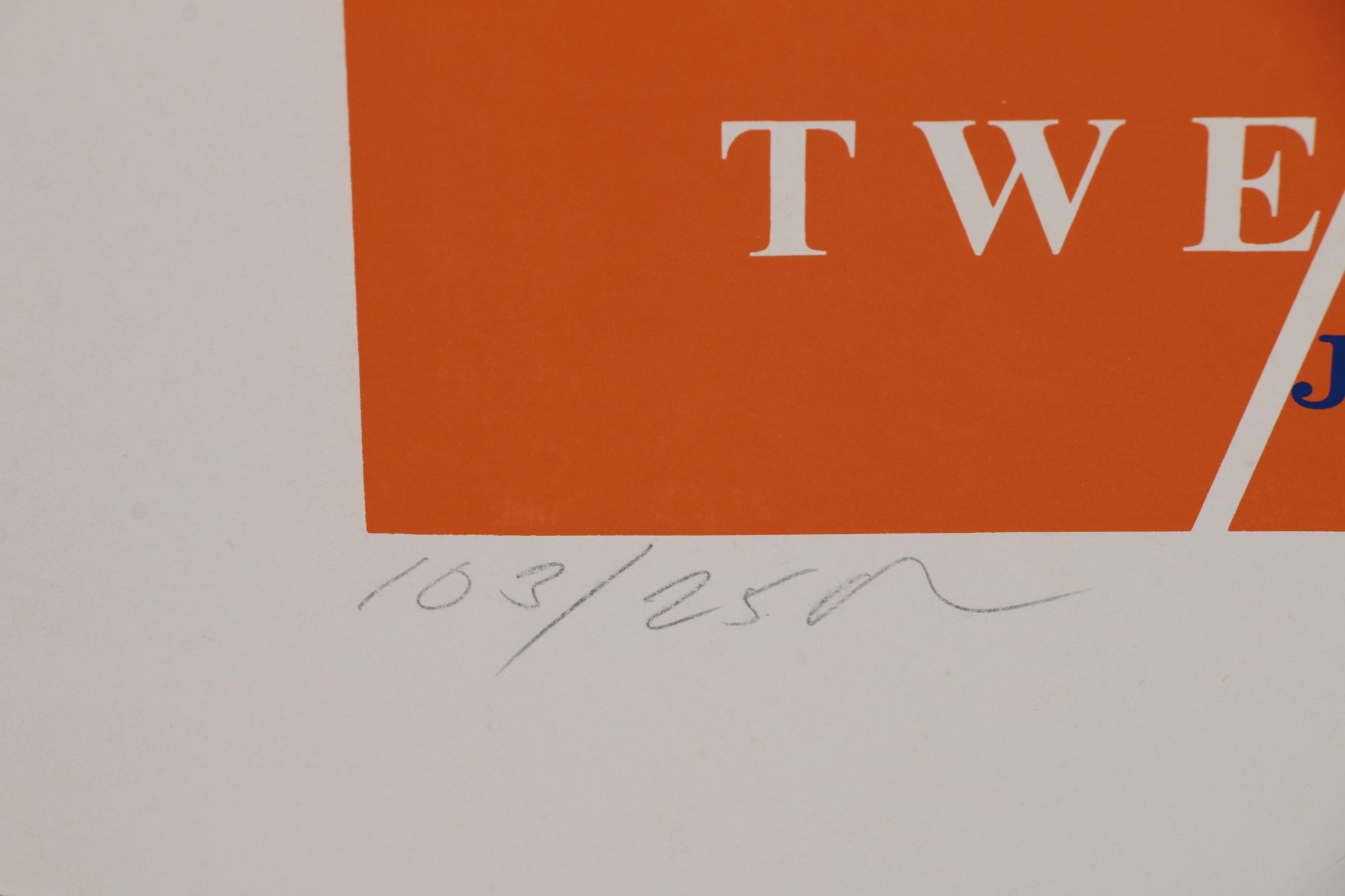 Robert Indiana Serigraph Poster for The Santa Fe Opera, 20th Season