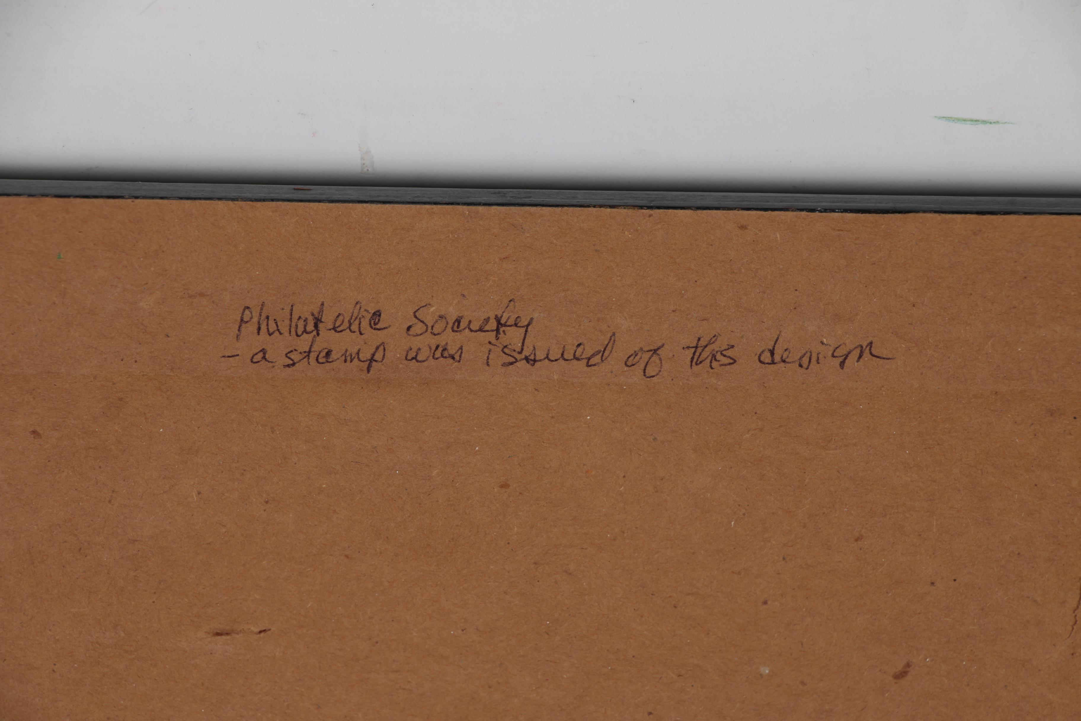 Robert Rauschenberg Offset Lithograph "Tanya's Veil (Whale)"