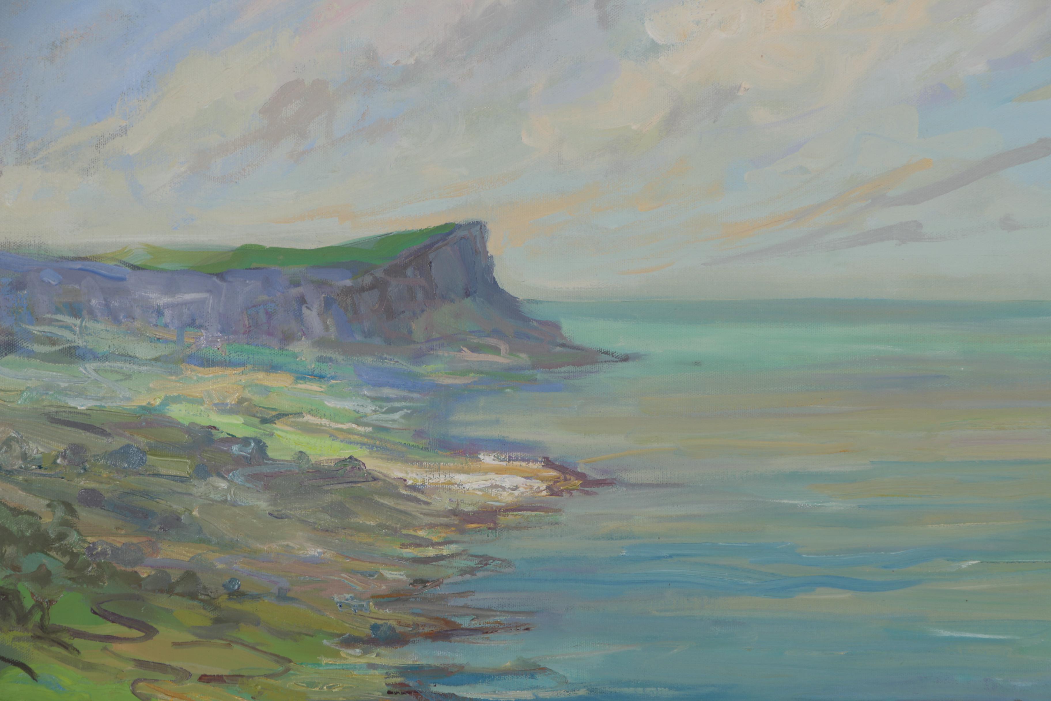 Hugh O'Neill Landscape Oil Painting "The Path to the Ocean"