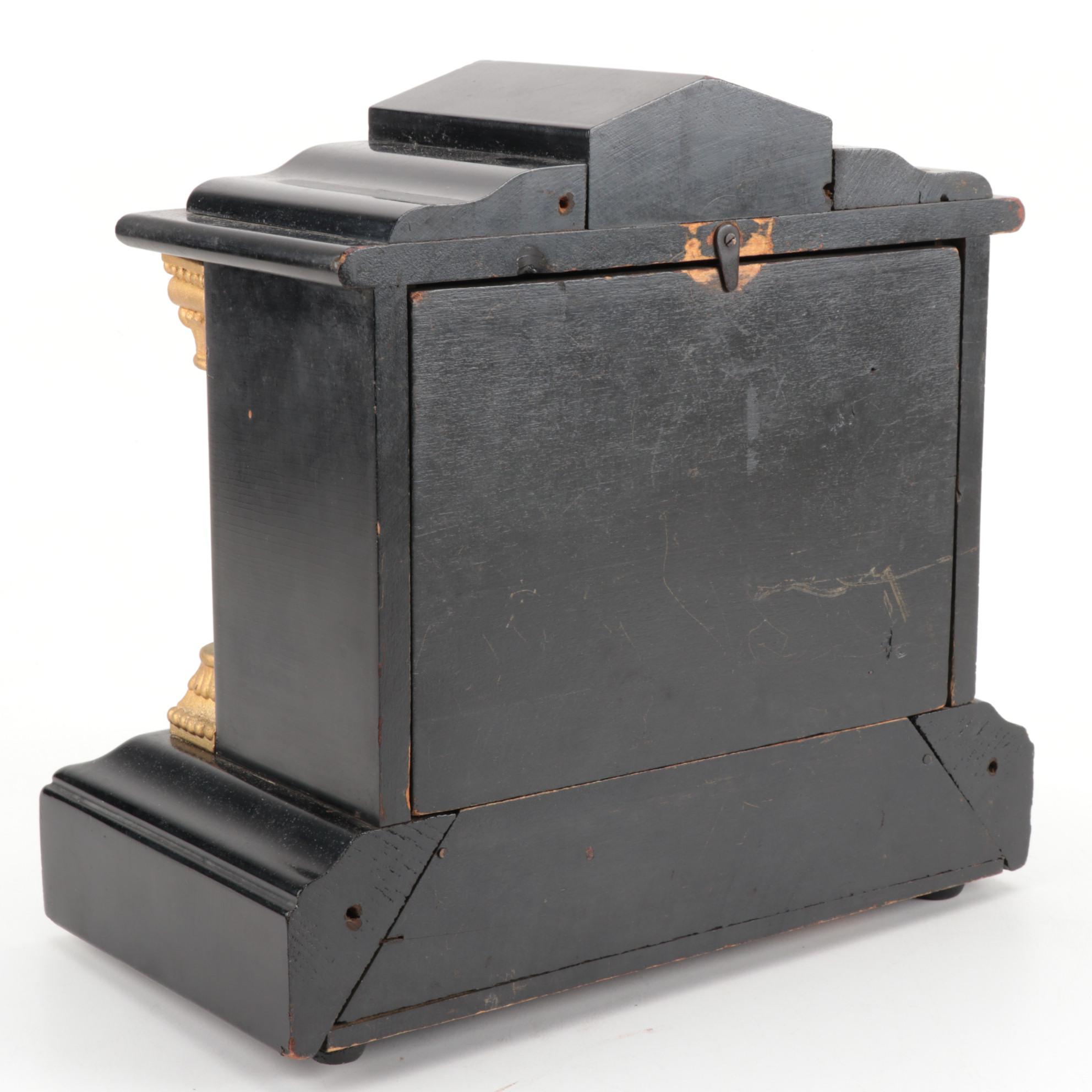 Waterbury Neoclassical Mantel Clock, circa 1900