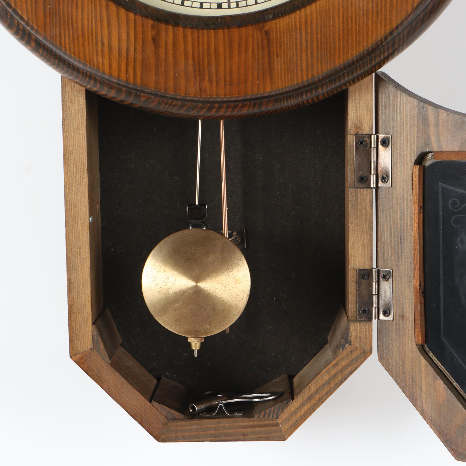 Regulator Pendulum Wall Clock