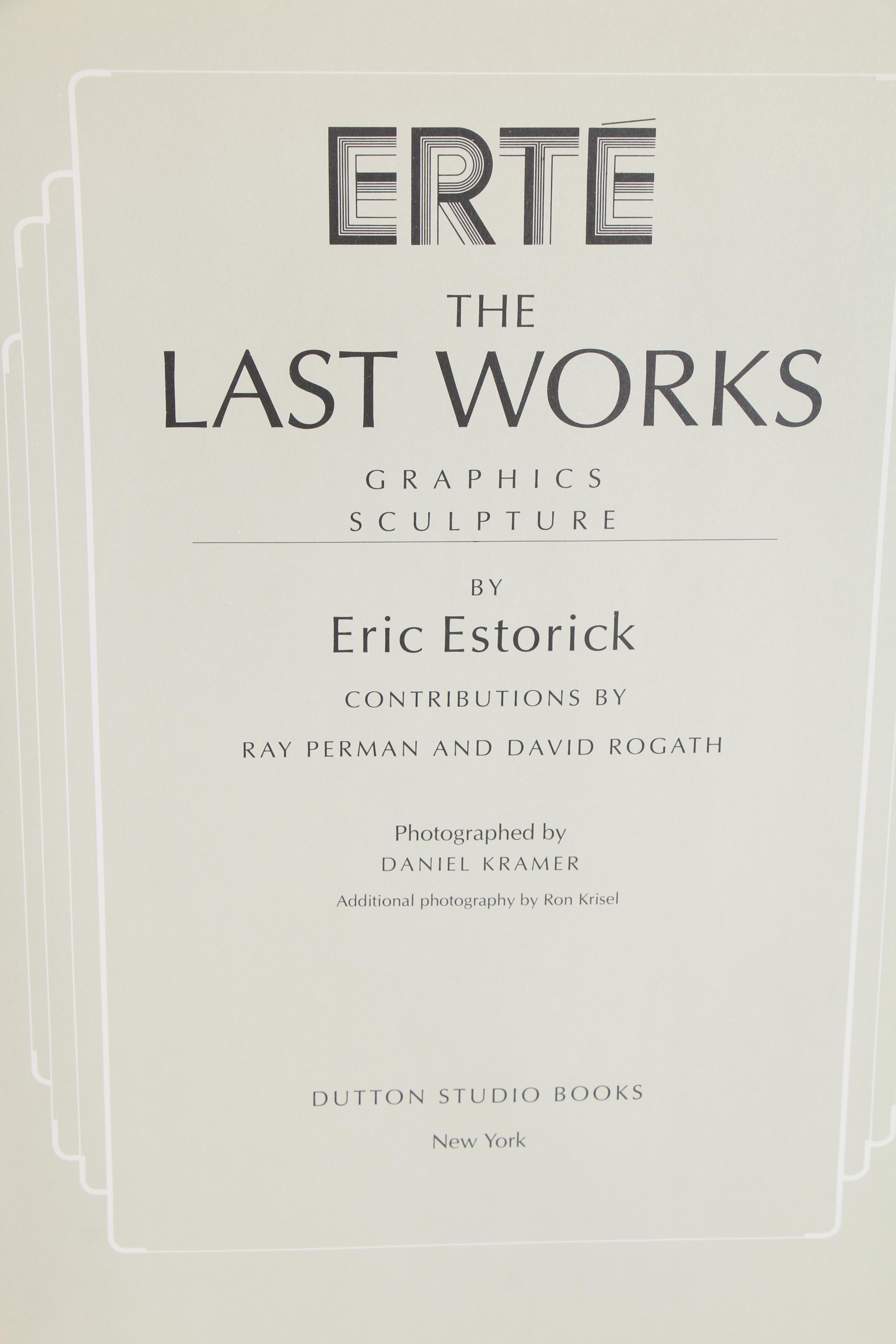 Erté Patinated Bronze Sculpture "Astra" with Catalogue Raisonné