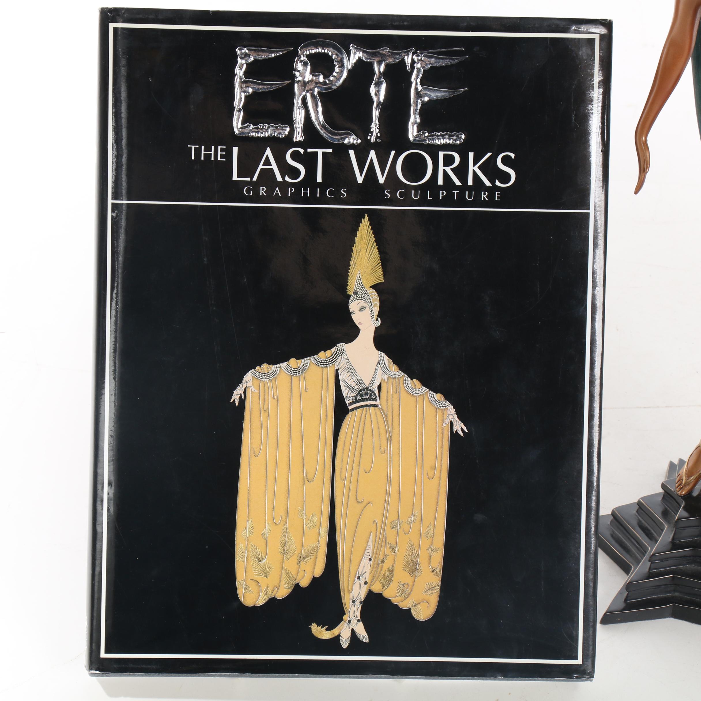 Erté Patinated Bronze Sculpture "Astra" with Catalogue Raisonné