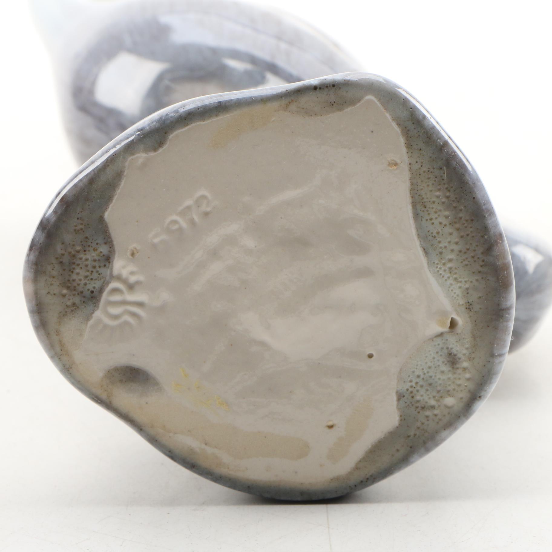 Rookwood Pottery Egret Figurine, 1950