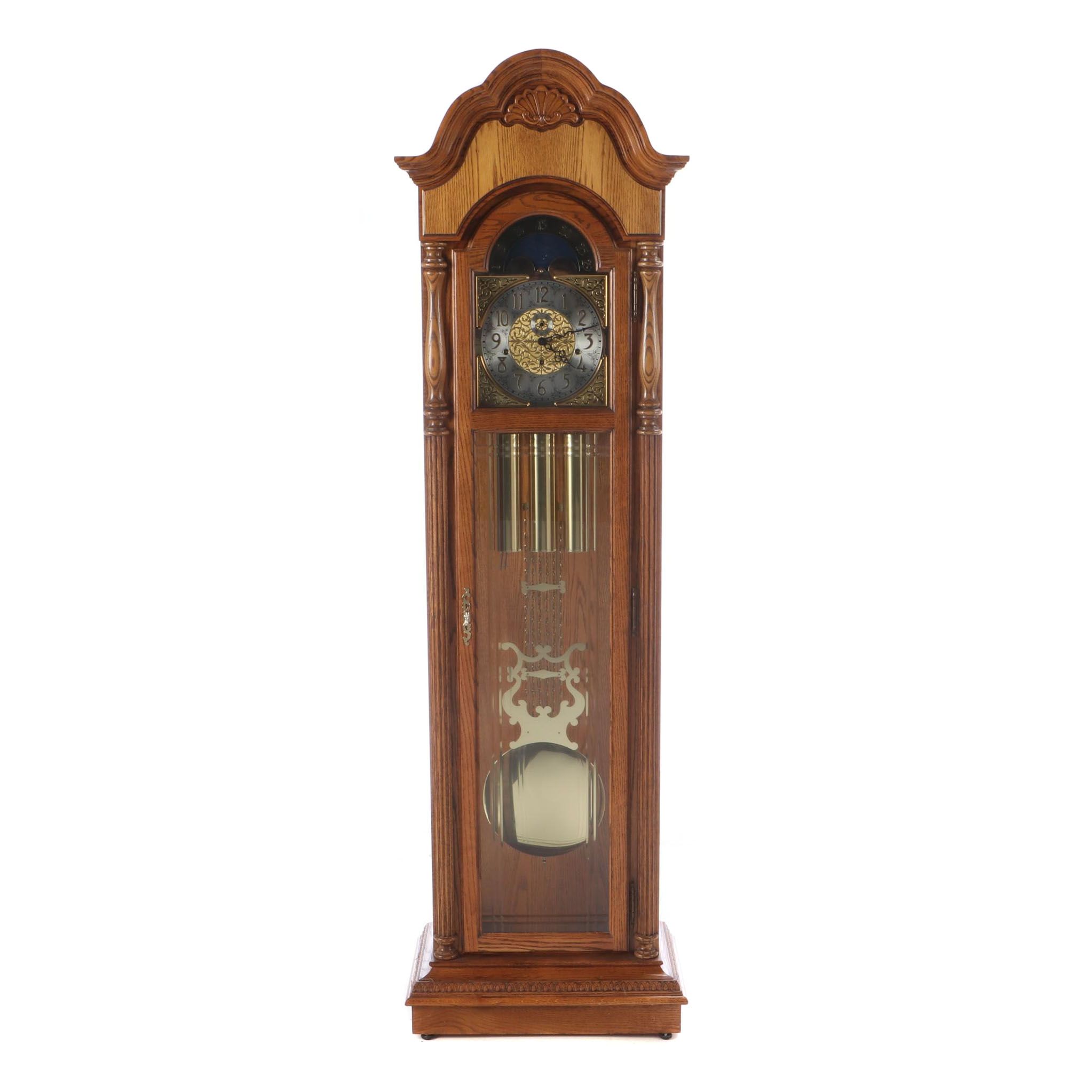 Howard Miller Oak Grandfather Clock