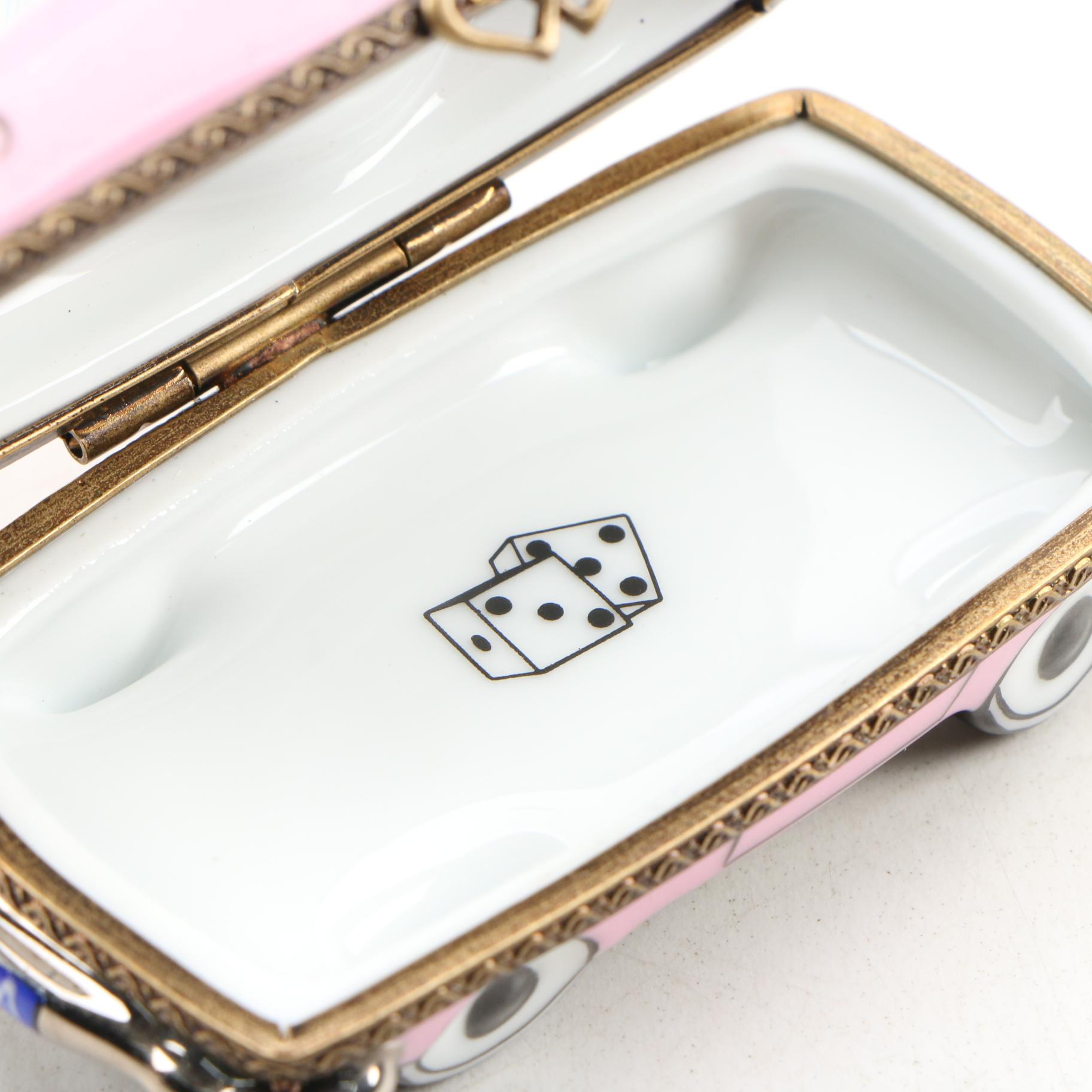 Betty Boop "Sunday Drive" Porcelain Limoges Box