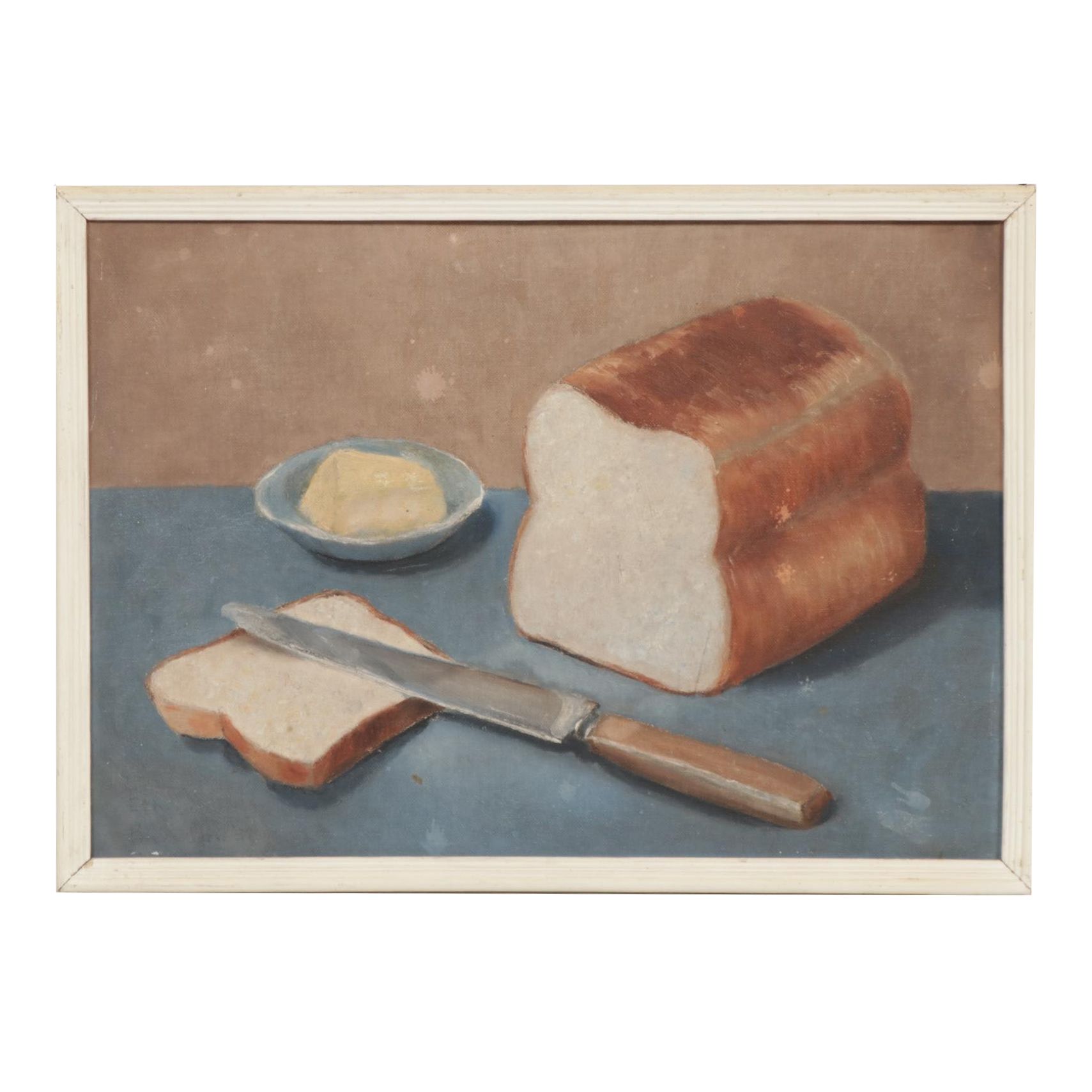 Still Life with Bread Oil Painting, 1938