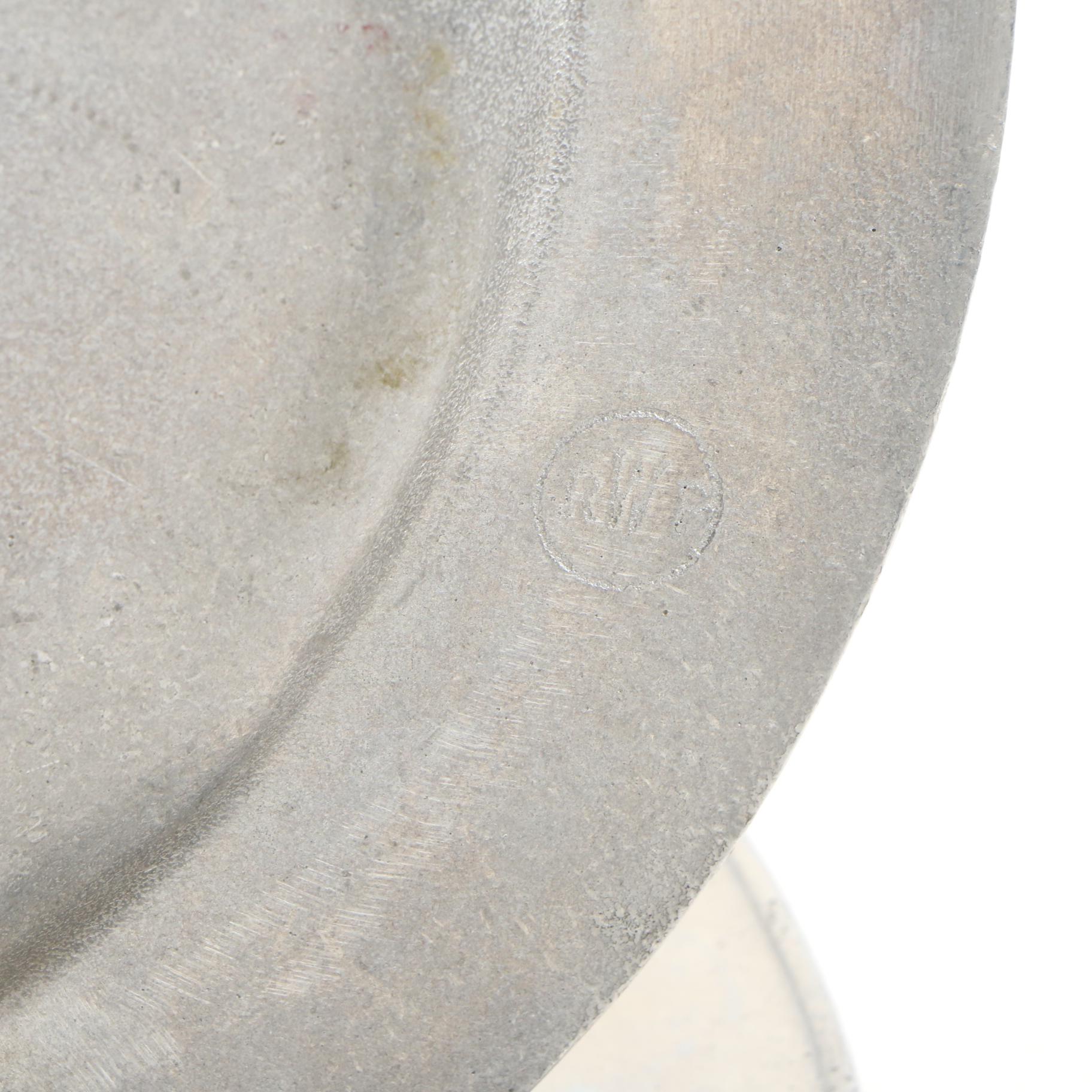 Wilton Armetale "Plough Tavern" Pewter Plates and Charger, Late 20th Century