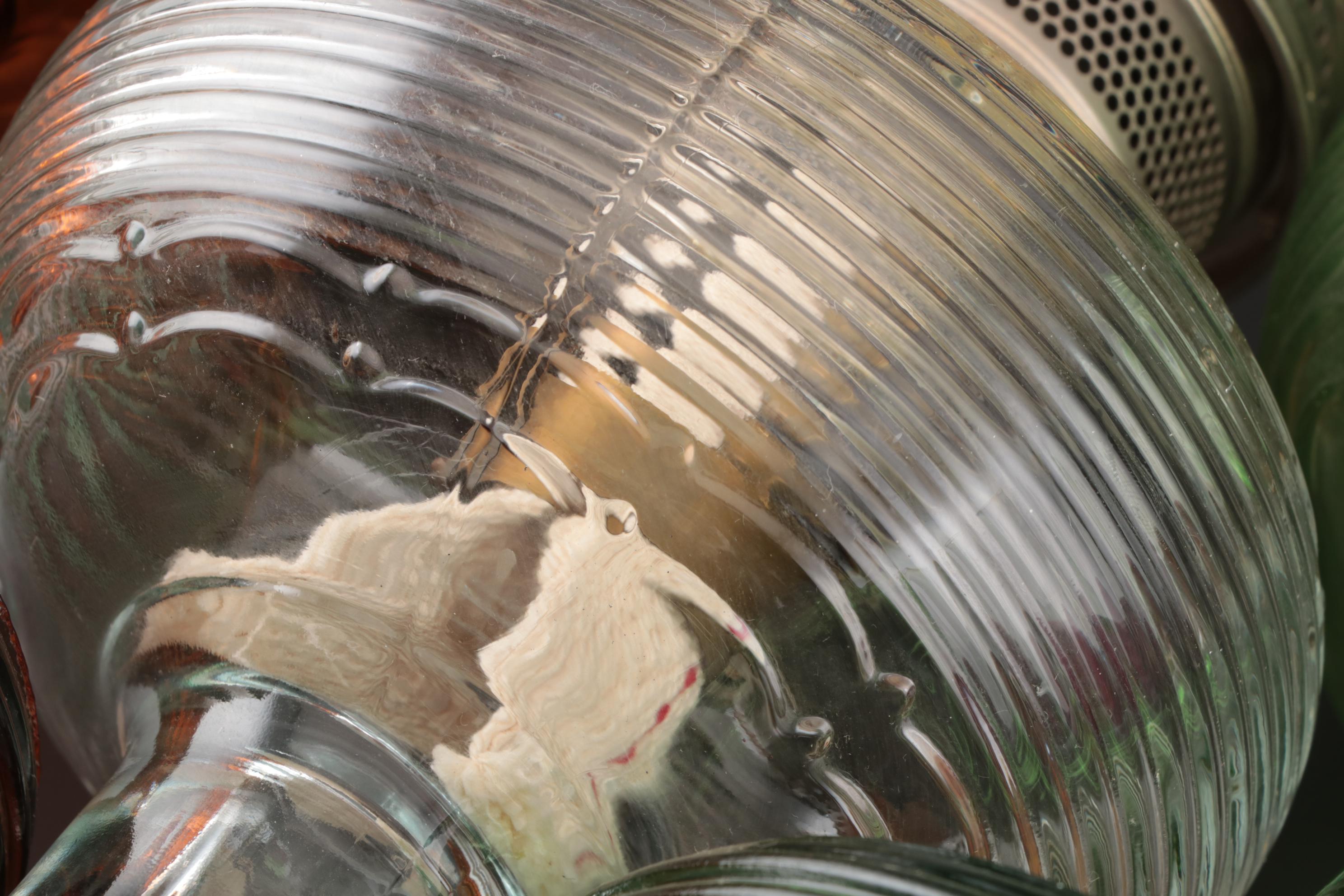 Aladdin Model B "Beehive" Glass Kerosene Lamps