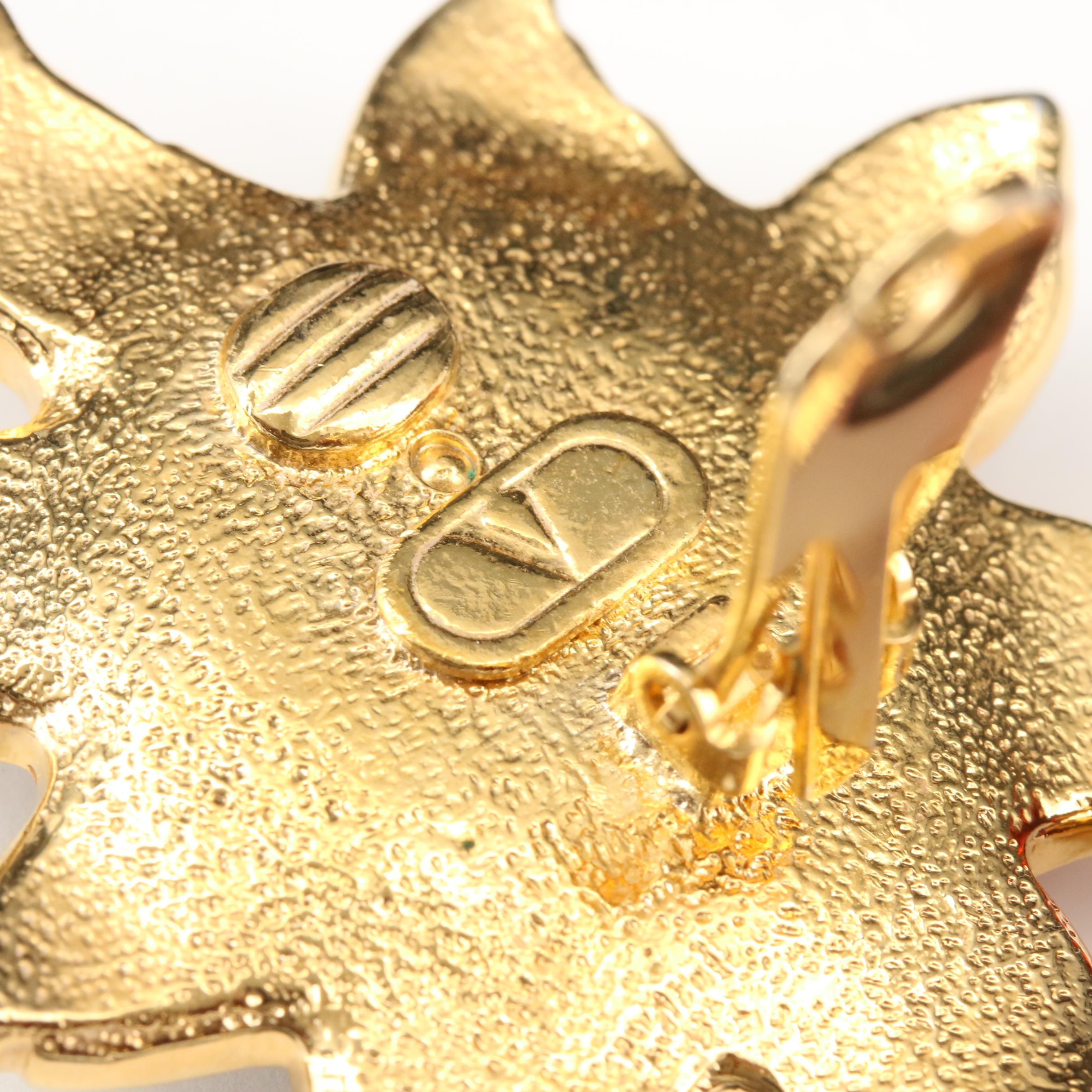 Valentino Garavani Earrings with Pouch Worn by Susan Lucci