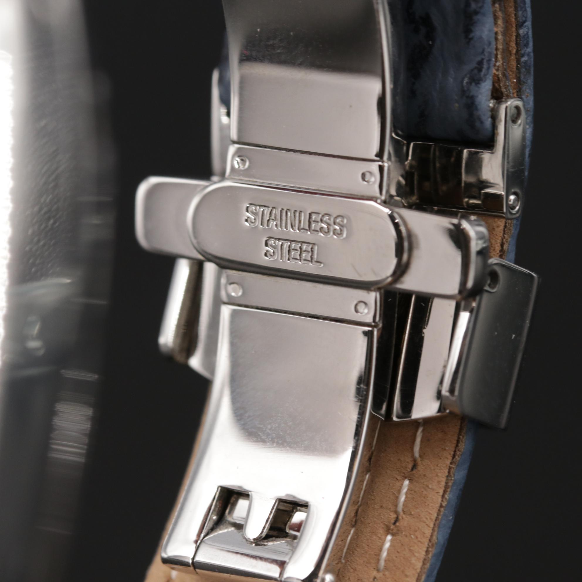 Nicolet 1886 Power Reserve Stainless Steel Automatic Watch