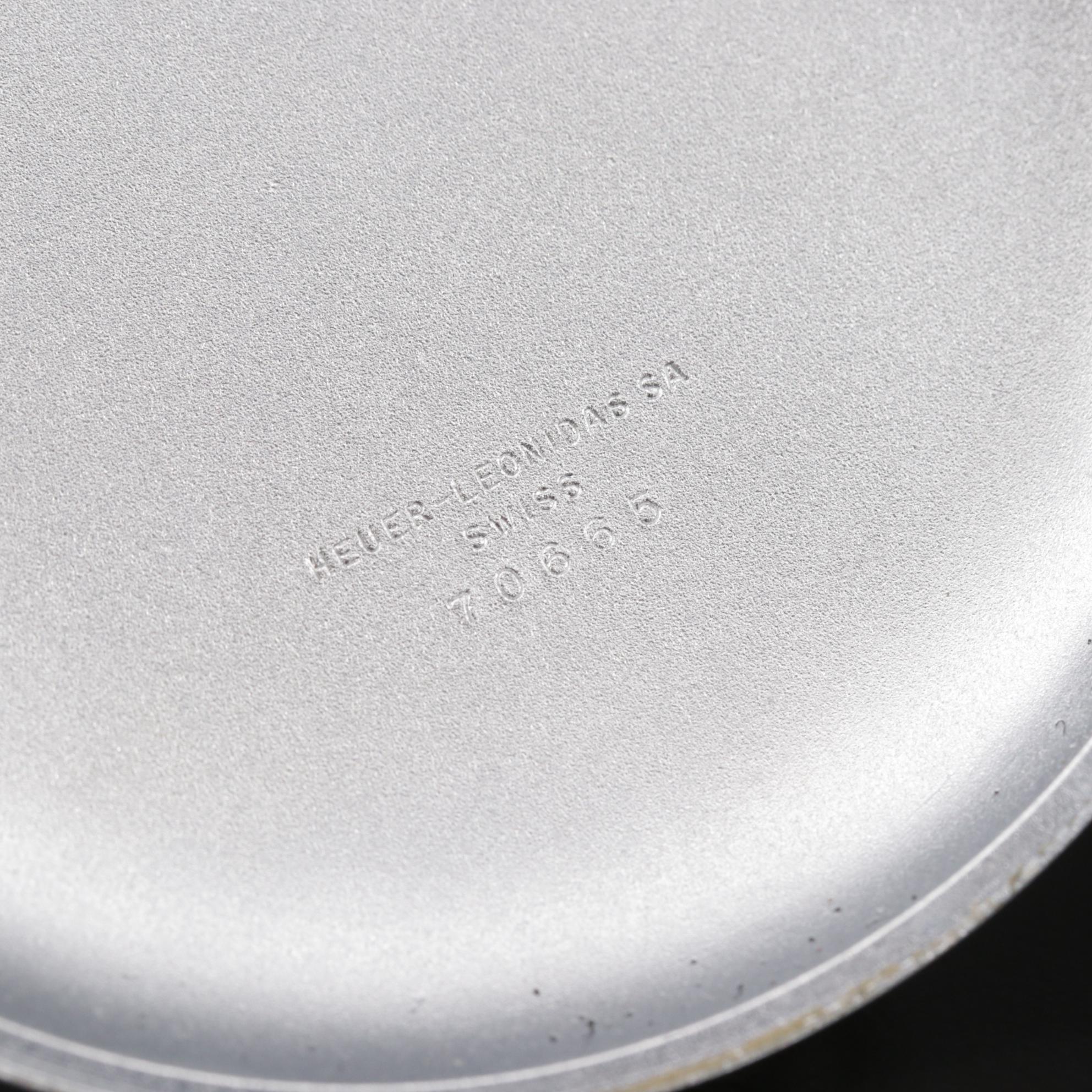 Heuer Open Face Chronograph Pocket Watch, Vintage