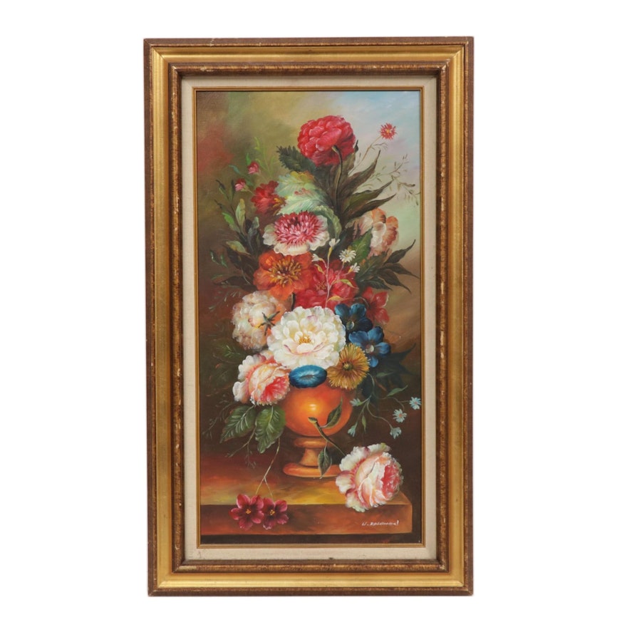 Floral Still Life Oil Painting