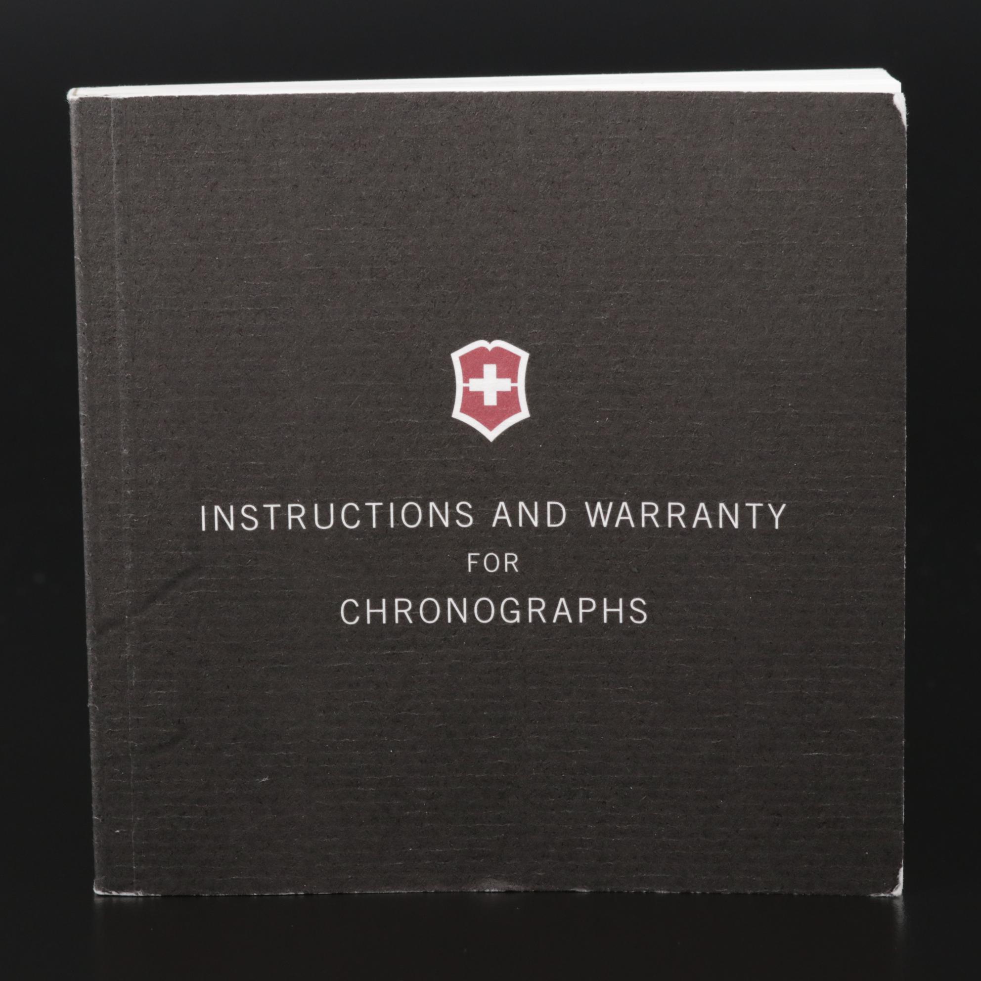 Victorinox Swiss Army Summit XLT Chronograph Quartz Watch, 2008