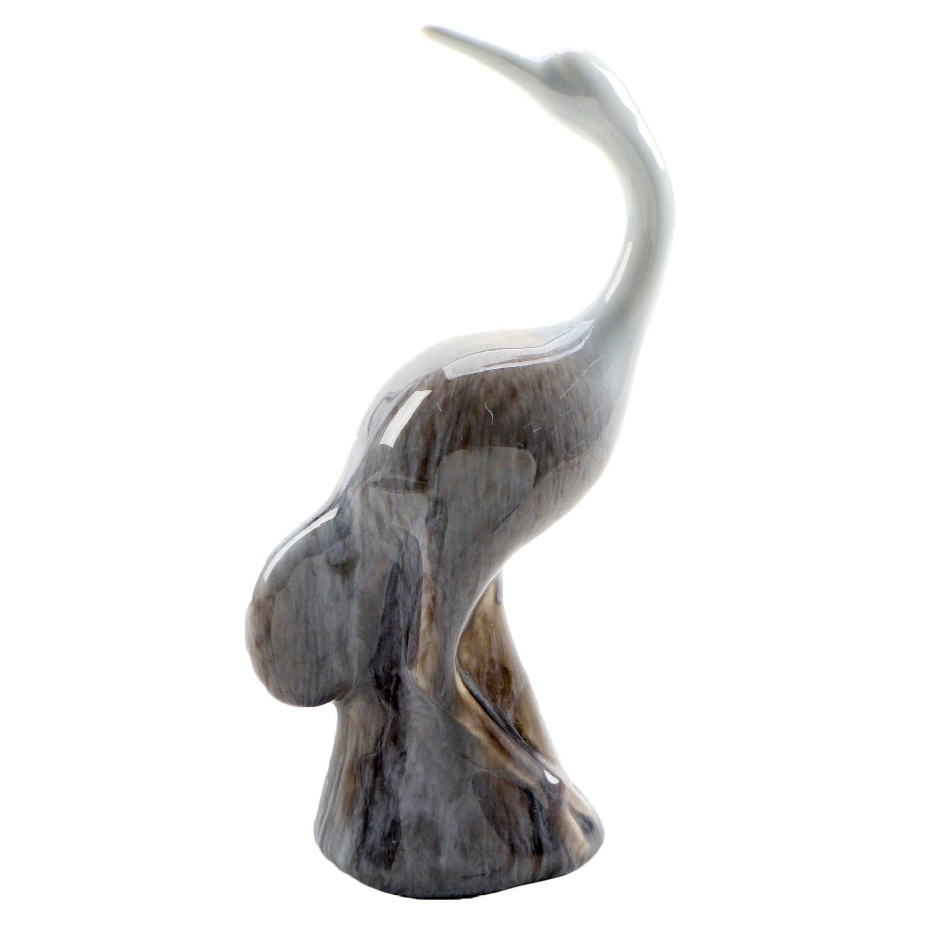Rookwood Pottery Egret Figurine, 1950