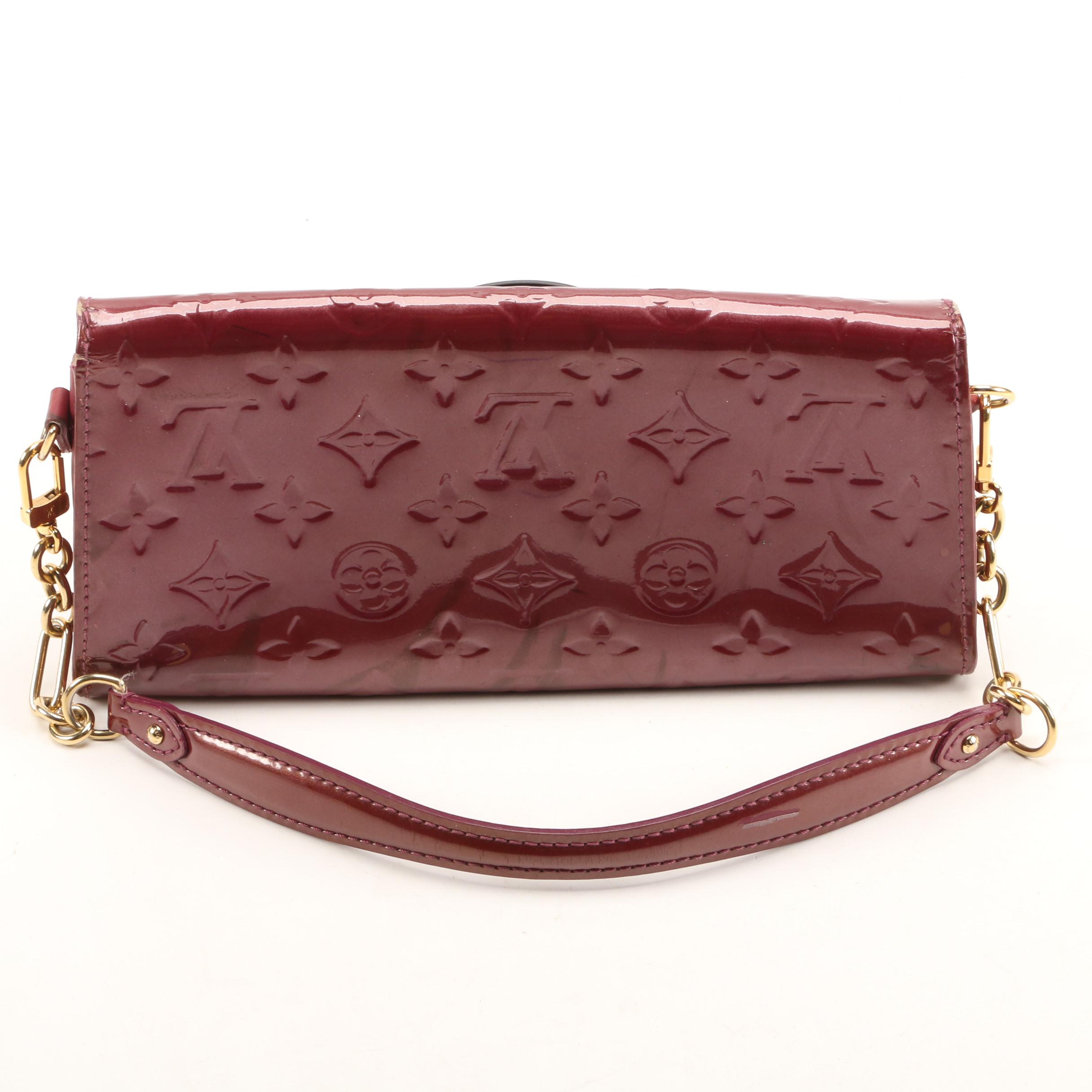 Louis Vuitton Sunset Boulevard Bag in Rouge Fauviste Monogram Vernis Leather