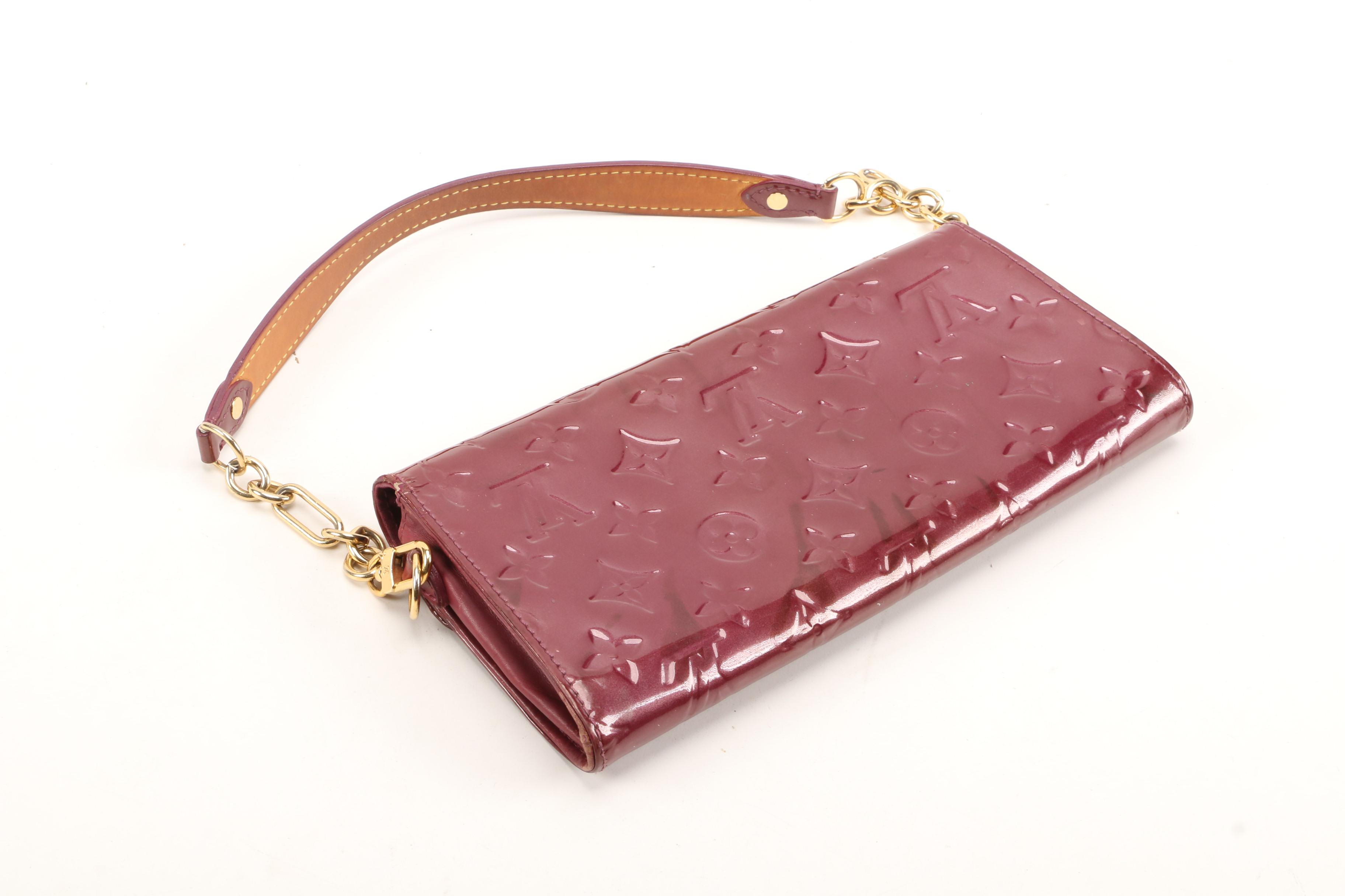 Louis Vuitton Sunset Boulevard Bag in Rouge Fauviste Monogram Vernis Leather