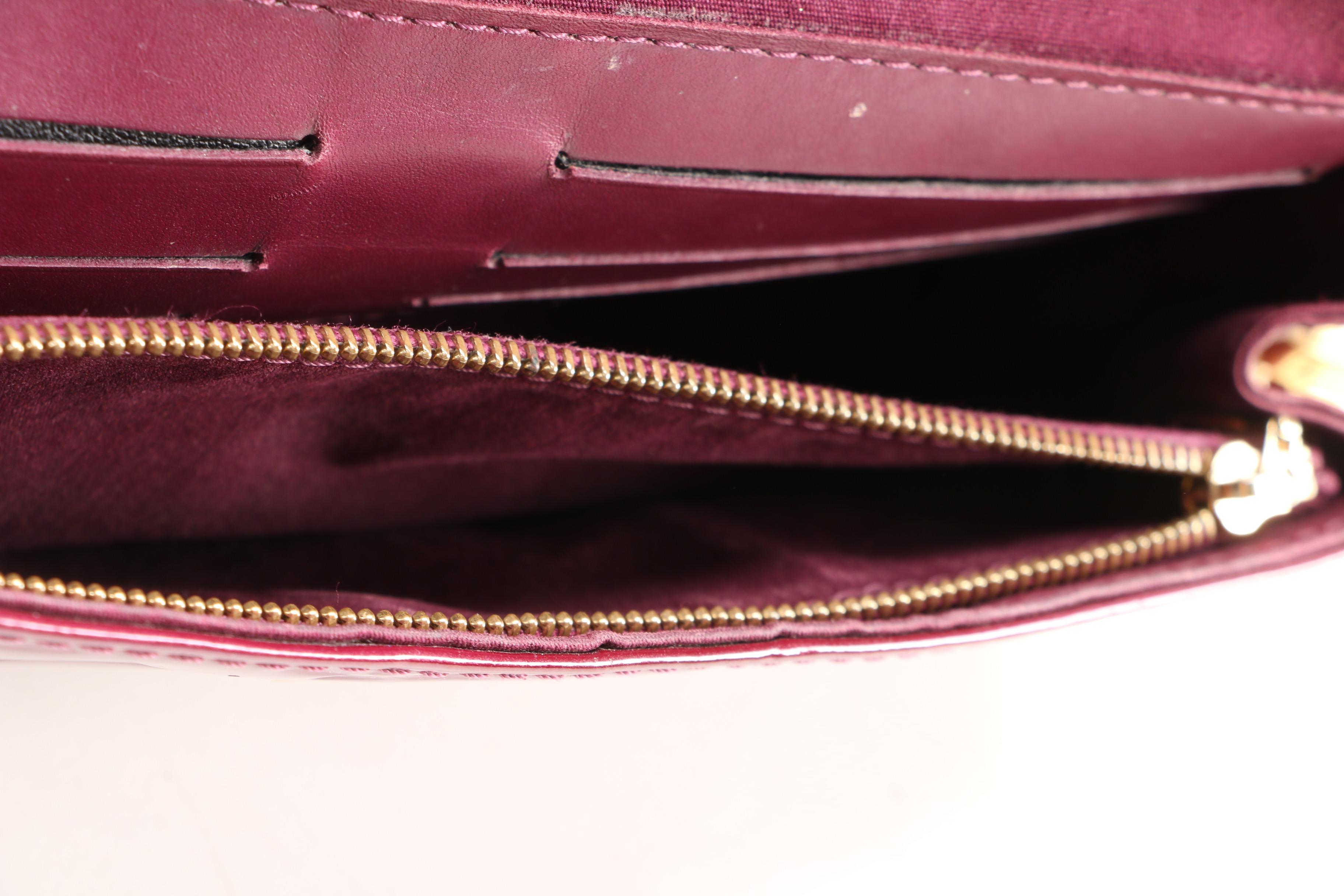 Louis Vuitton Sunset Boulevard Bag in Rouge Fauviste Monogram Vernis Leather