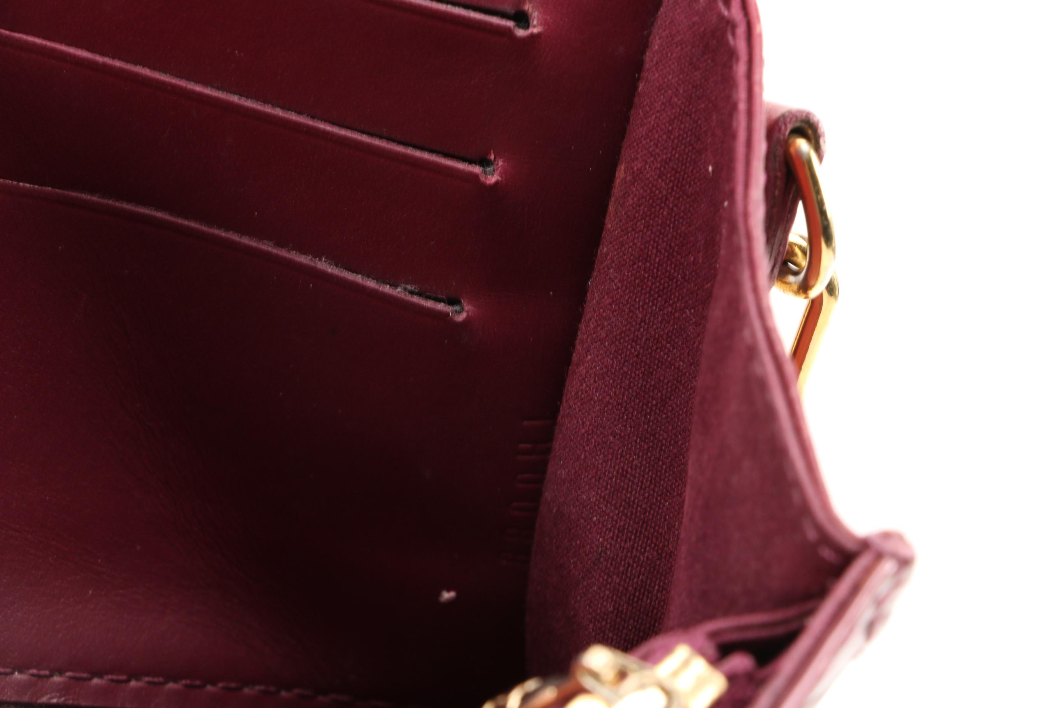 Louis Vuitton Sunset Boulevard Bag in Rouge Fauviste Monogram Vernis Leather