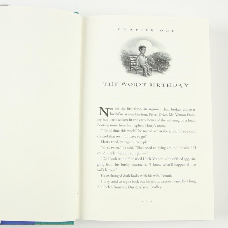 First American Edition, First State "Harry Potter and the Chamber of Secrets"