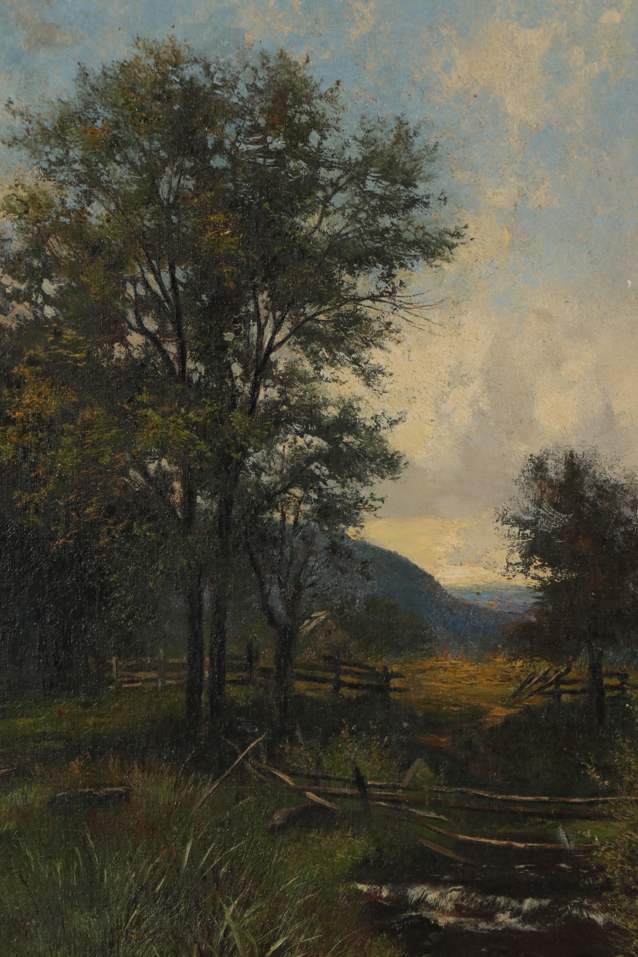 Alfred C. Howland Landscape Oil Painting