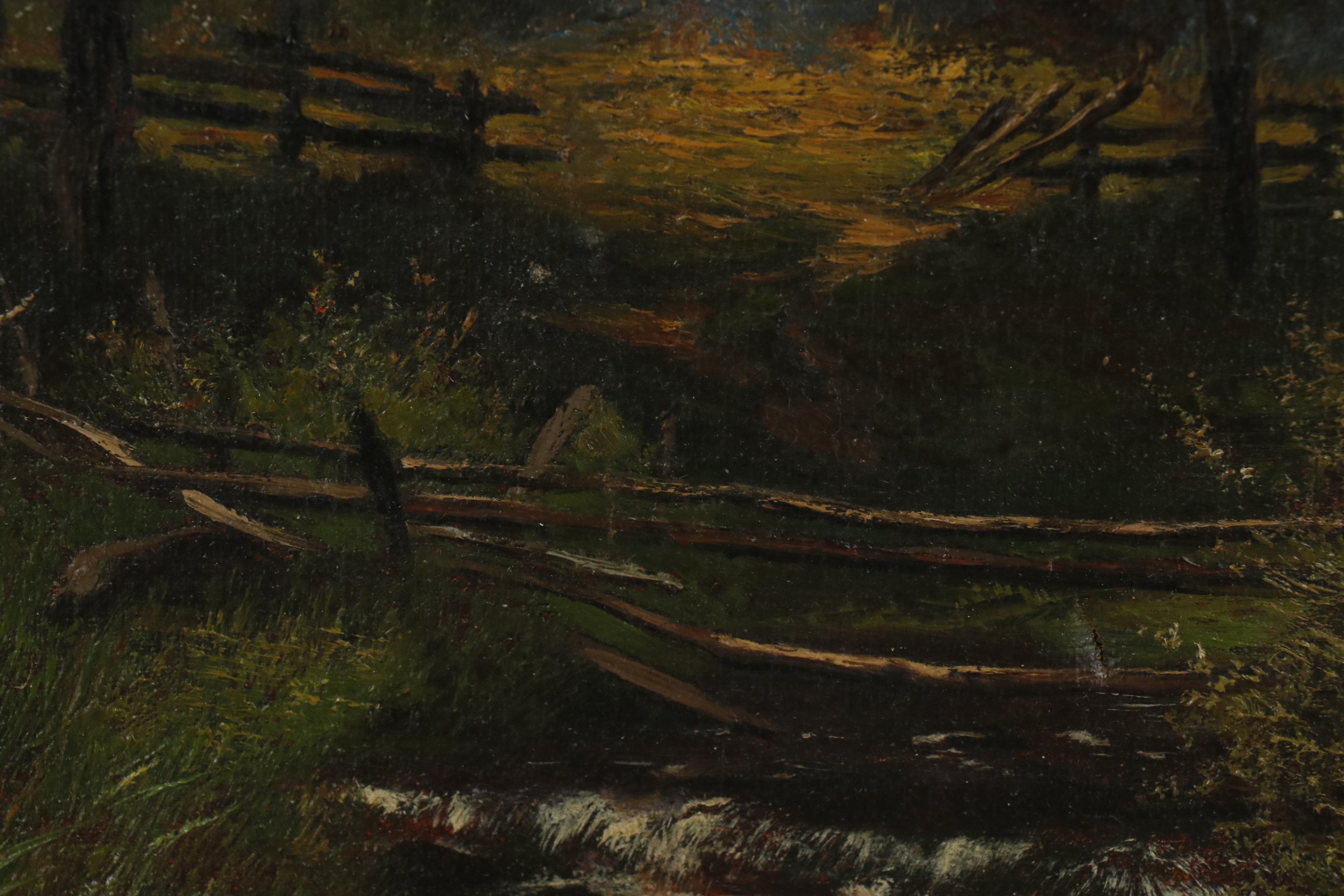 Alfred C. Howland Landscape Oil Painting