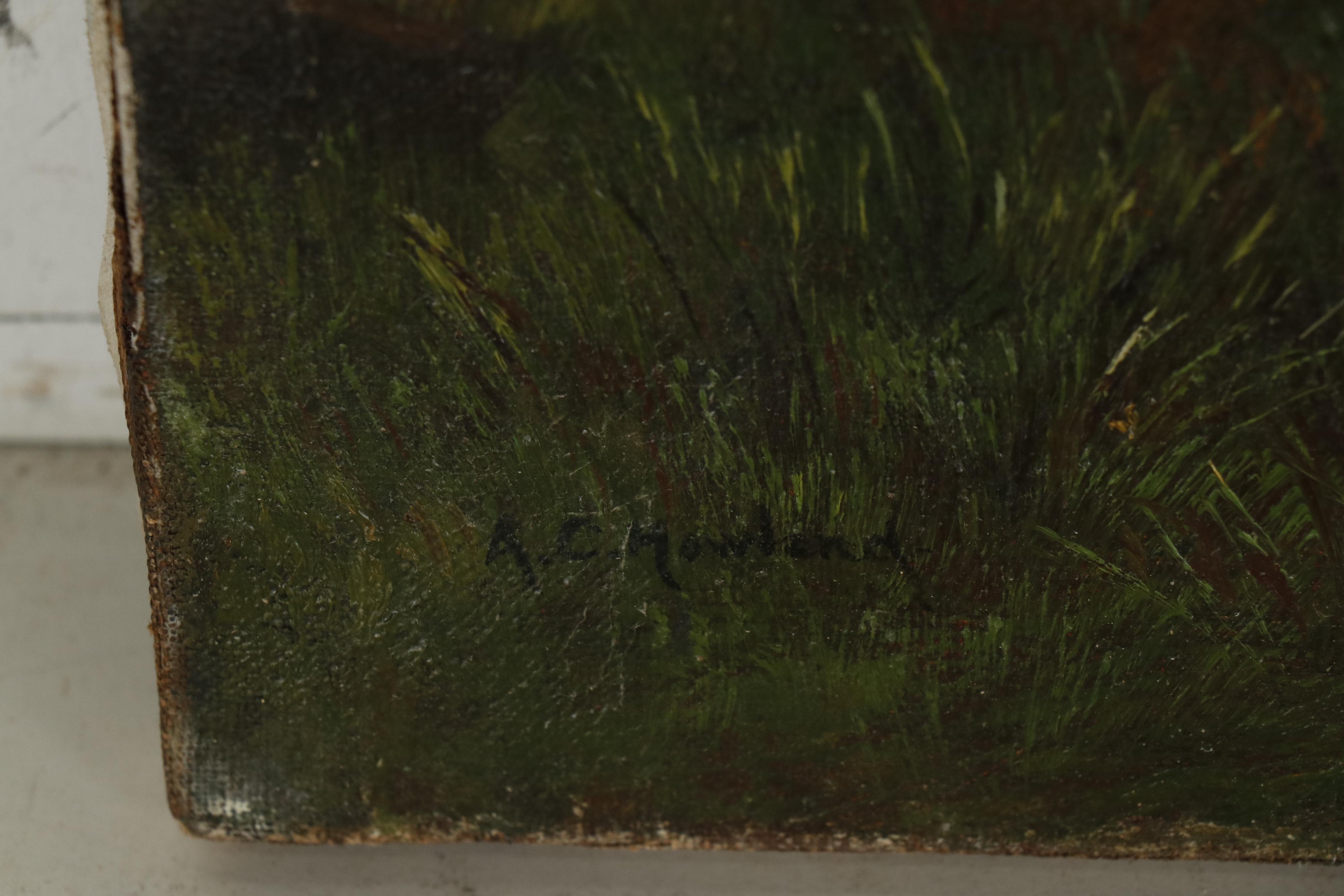 Alfred C. Howland Landscape Oil Painting