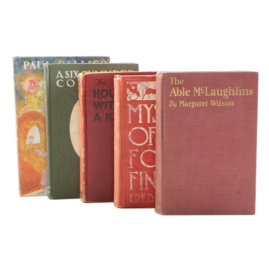 Early Reprinting "The Able McLaughlins" with First Edition Fiction Books