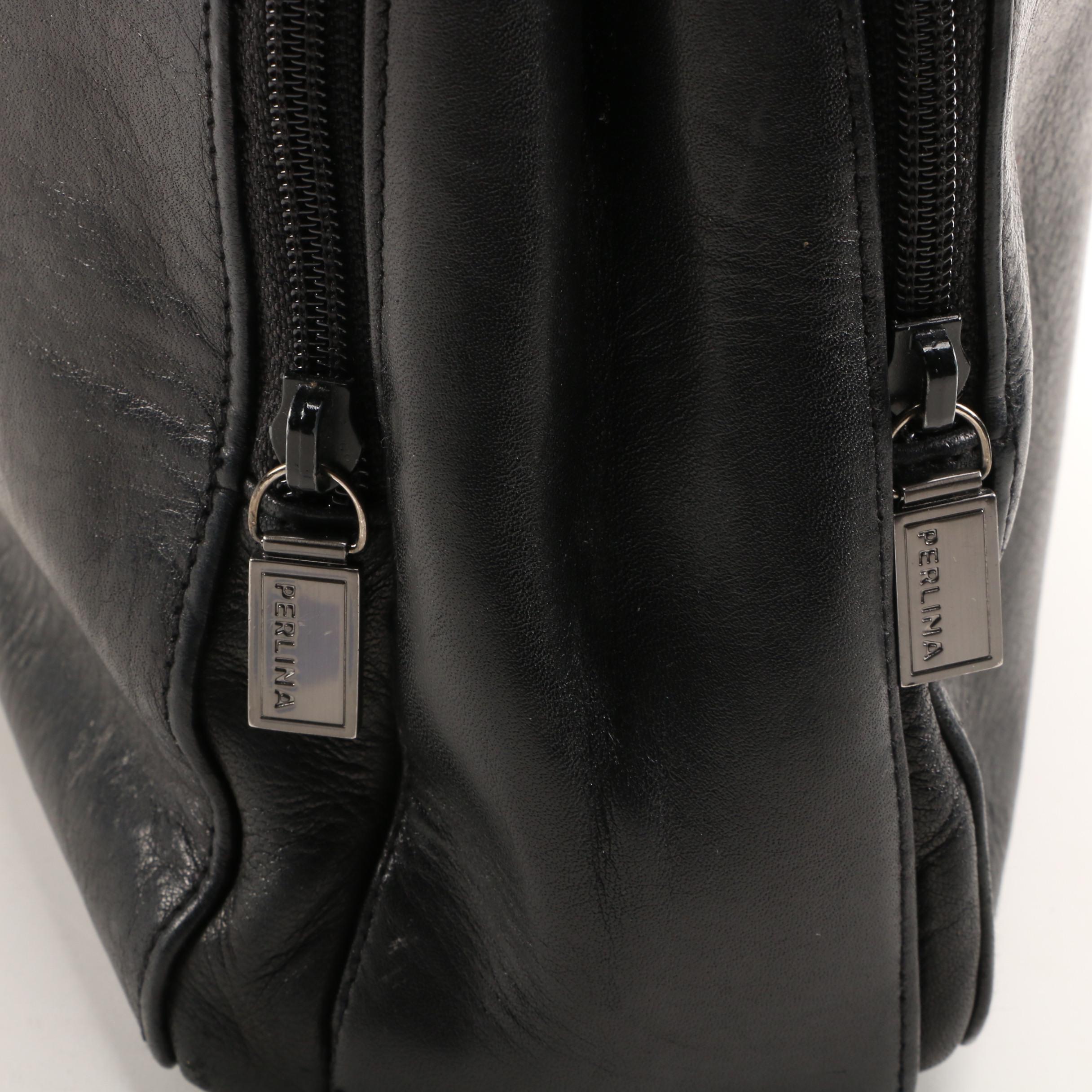 Coach Legacy Leather Hobo Bag and Perlina Leather Dual-Handled Briefcase