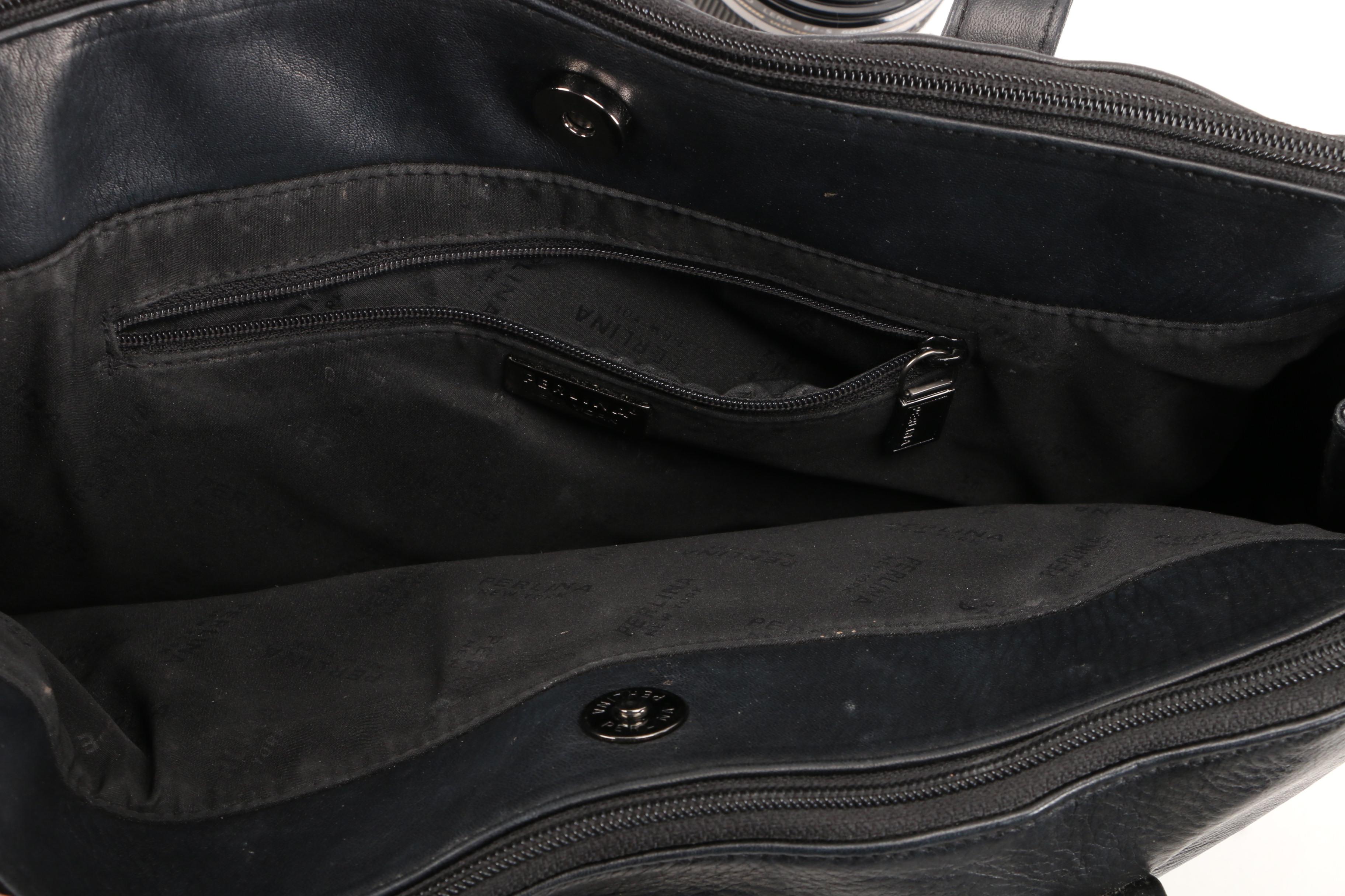 Coach Legacy Leather Hobo Bag and Perlina Leather Dual-Handled Briefcase