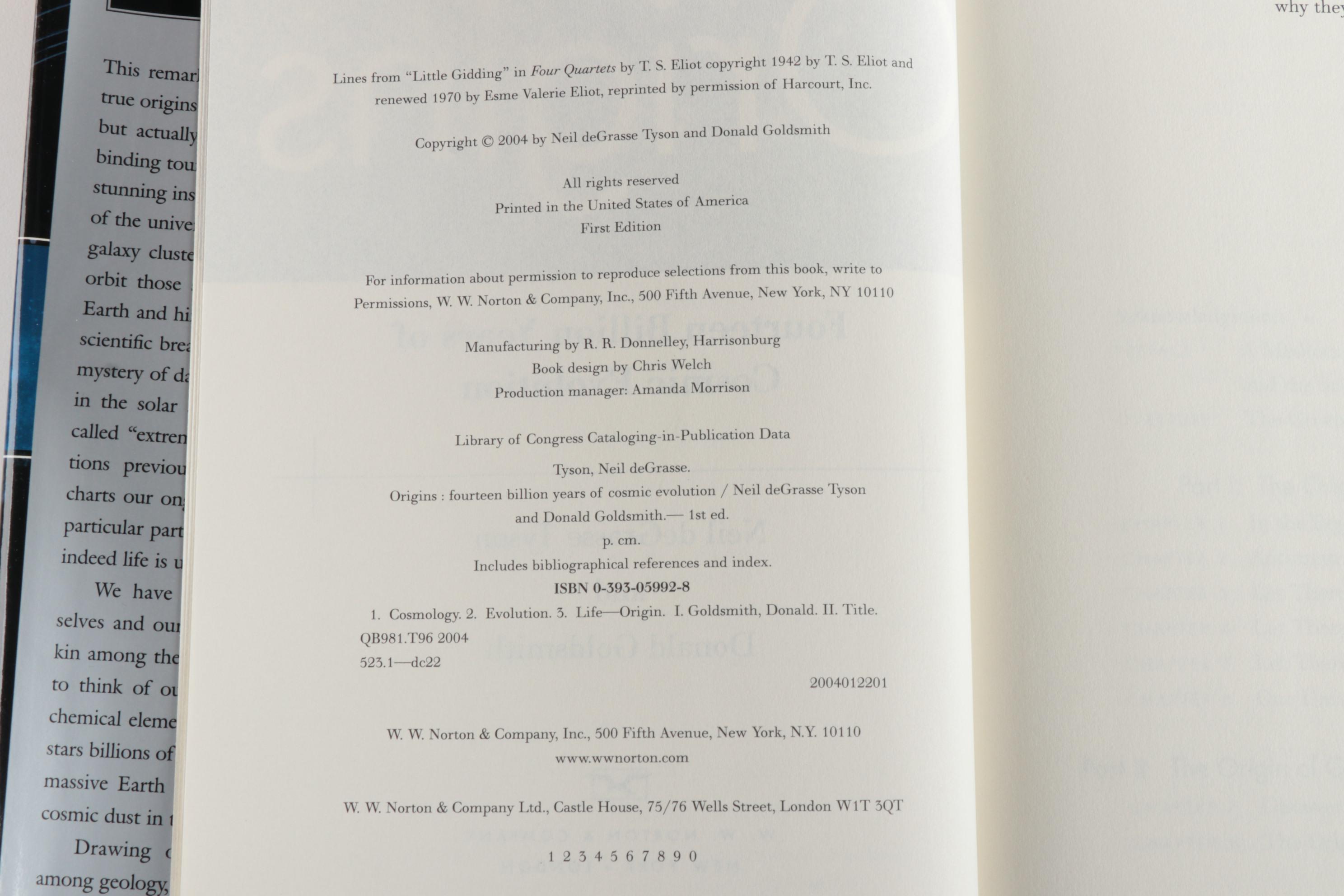 Space Reference Books Including "The Life of the Cosmos" by Lee Smolin