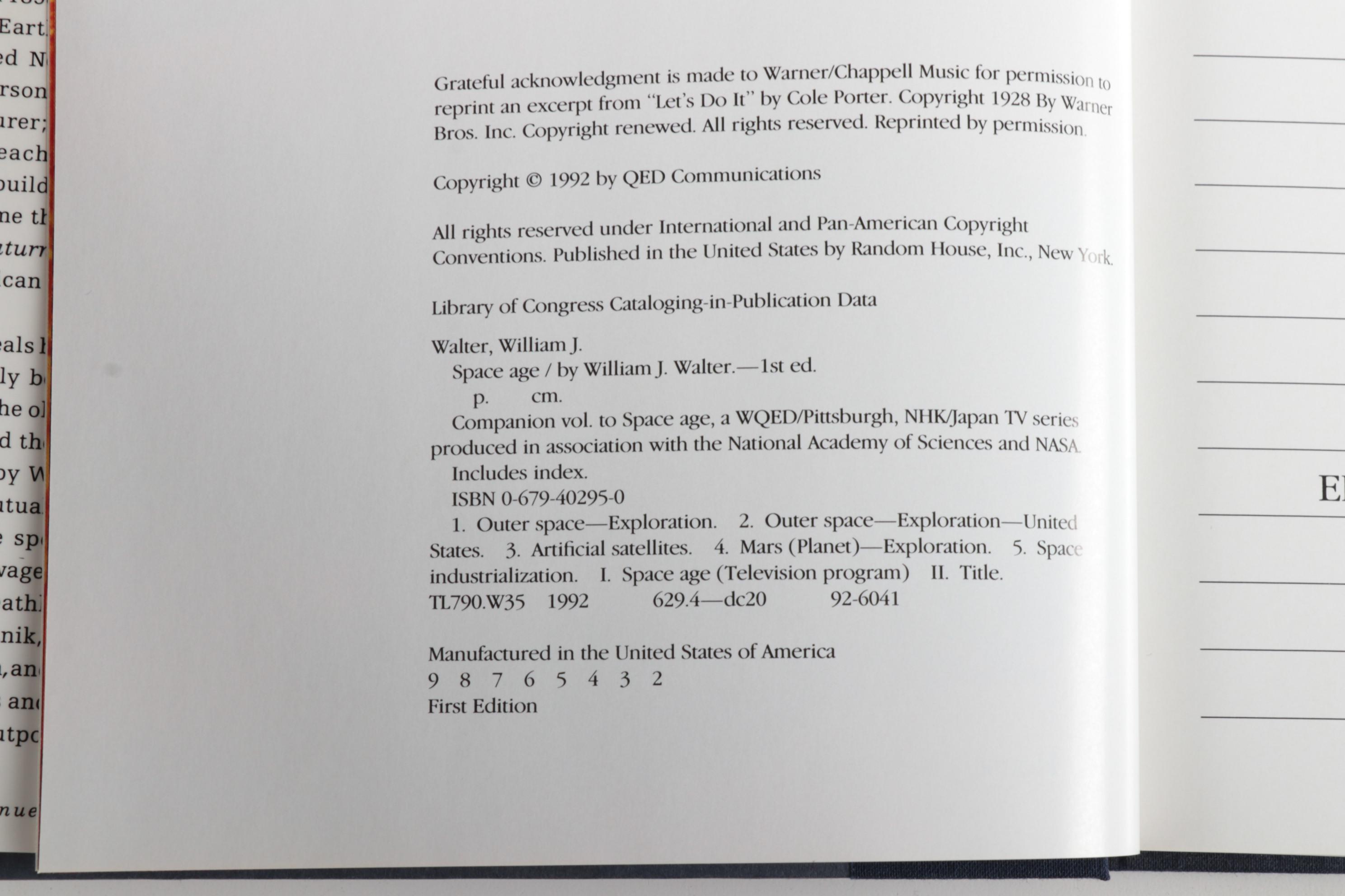 Space Reference Books Including "The Life of the Cosmos" by Lee Smolin