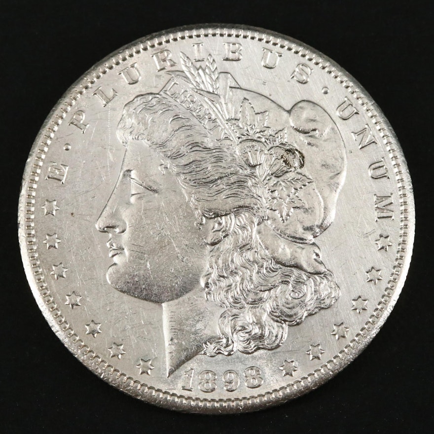 Better Date 1898-S Morgan Silver Dollar