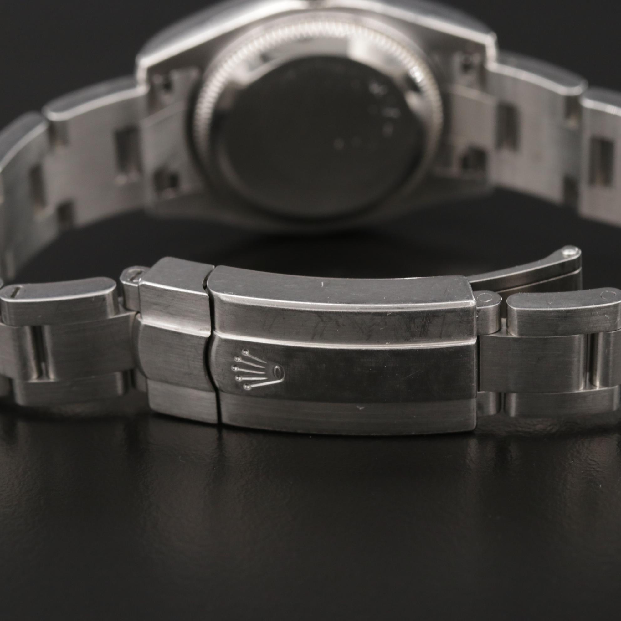 Rolex Oyster Perpetual Stainless Steel and 18K Gold With Diamonds Watch