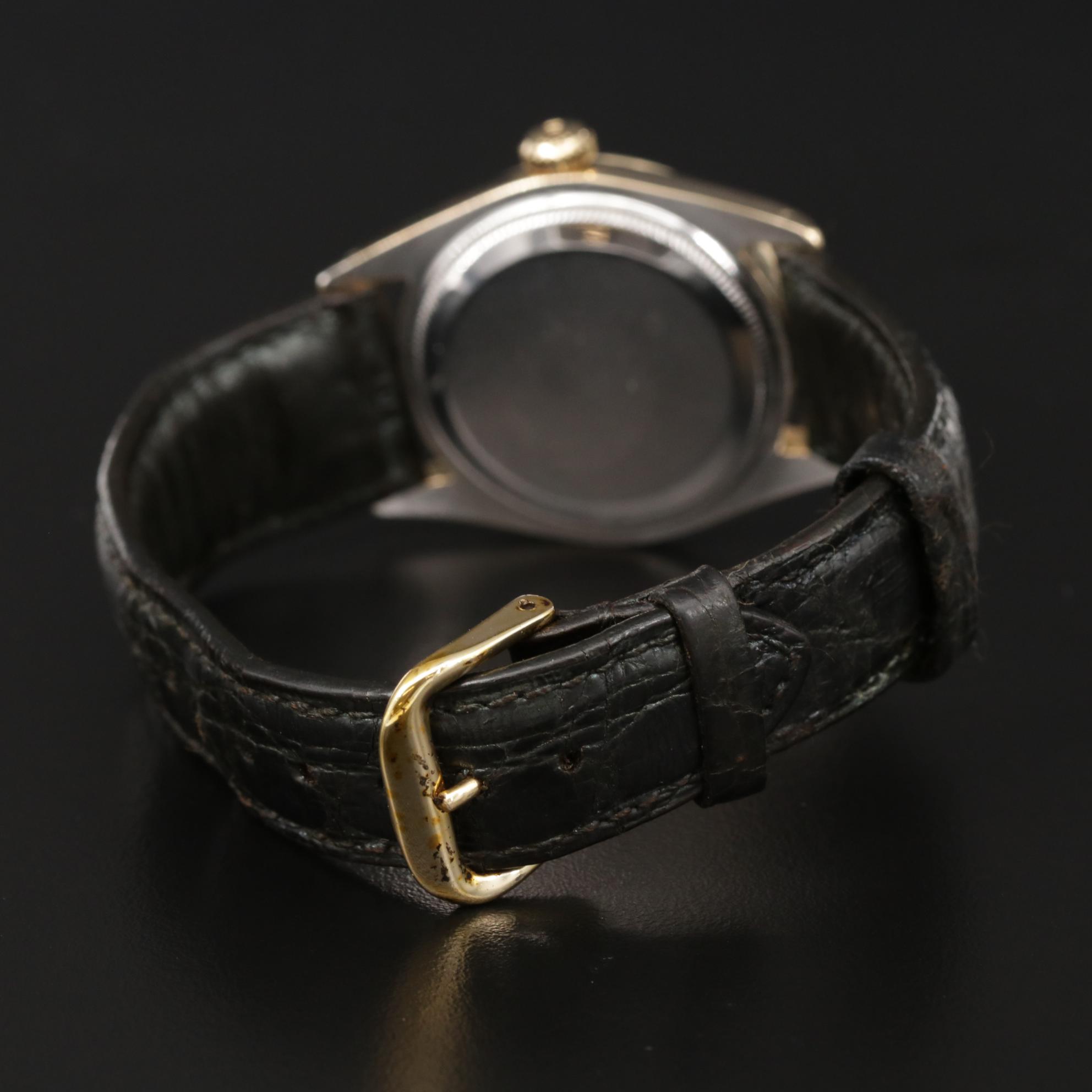 Vintage Rolex Oyster Perpetual 6634 Gold Shell Watch, 1956