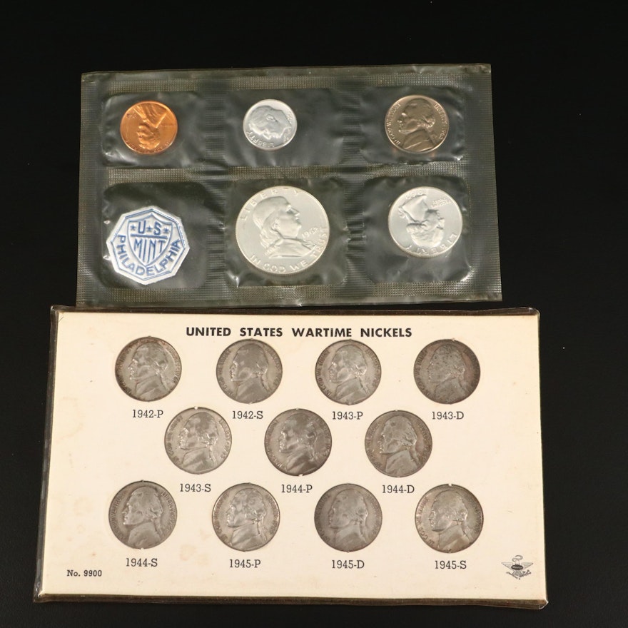 Two Vintage U.S. Silver Coin Sets