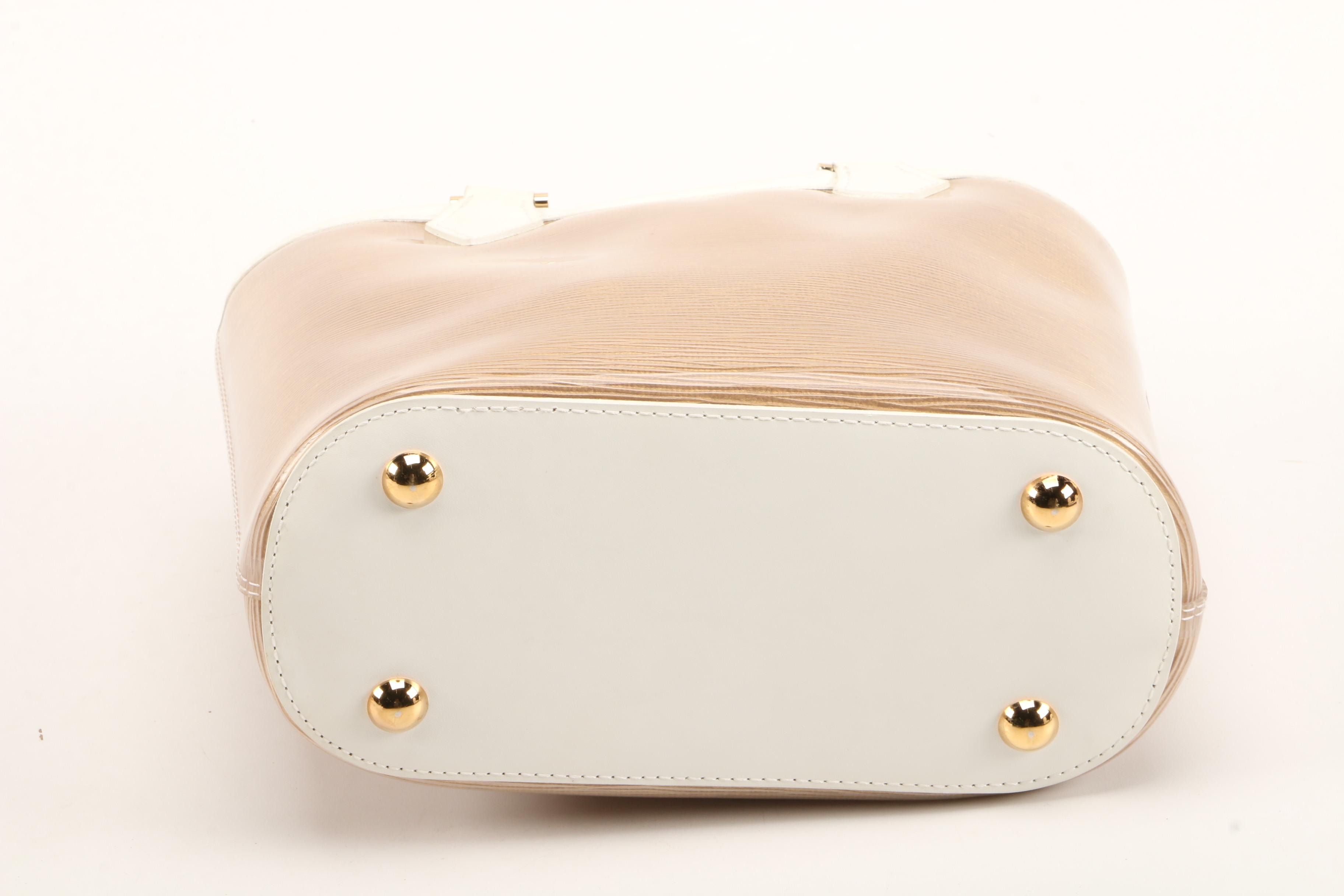 Louis Vuitton Mini Lagoon Bag Tote, in Vinyl Epi Pliage and Leather