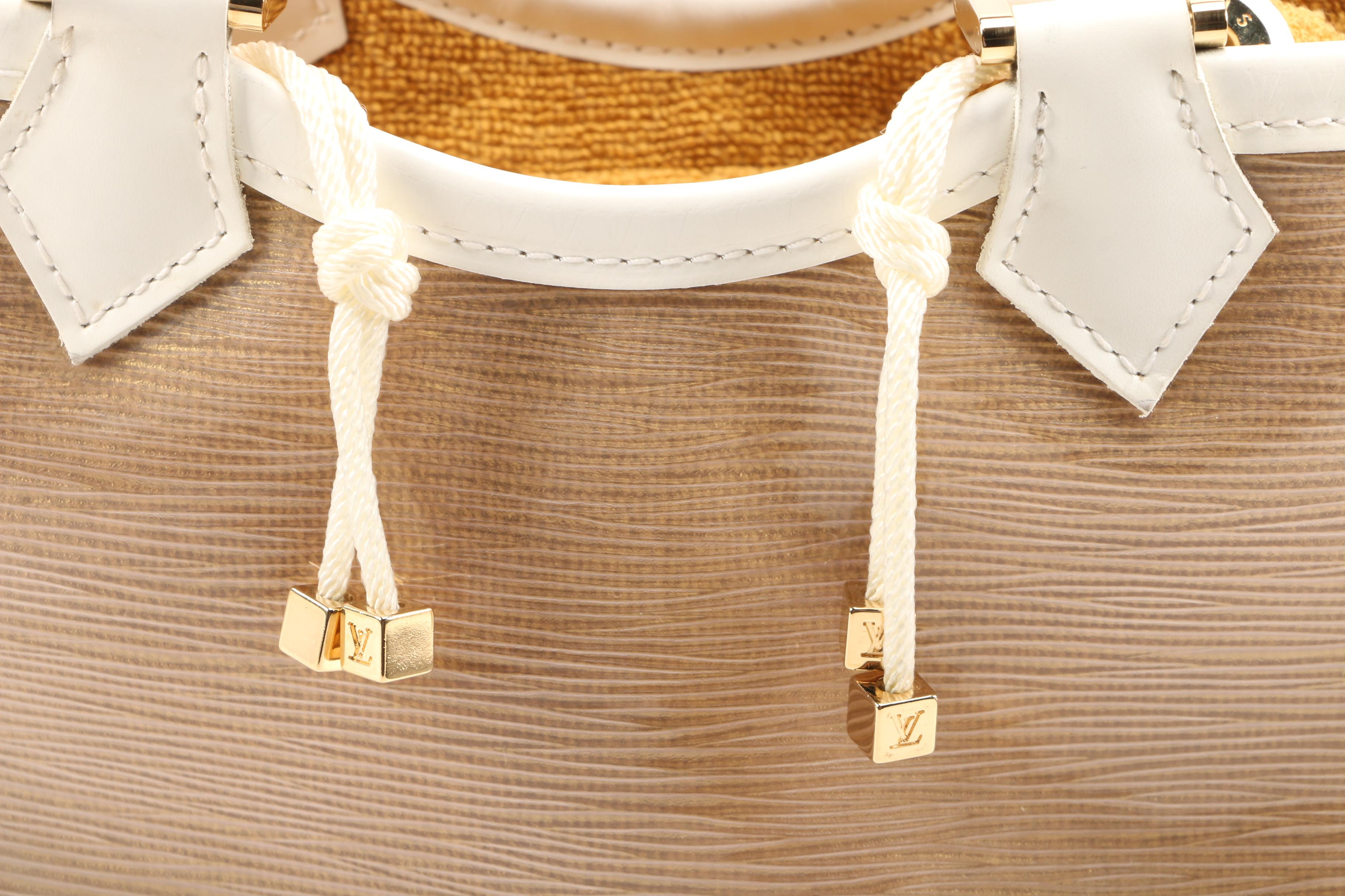 Louis Vuitton Mini Lagoon Bag Tote, in Vinyl Epi Pliage and Leather